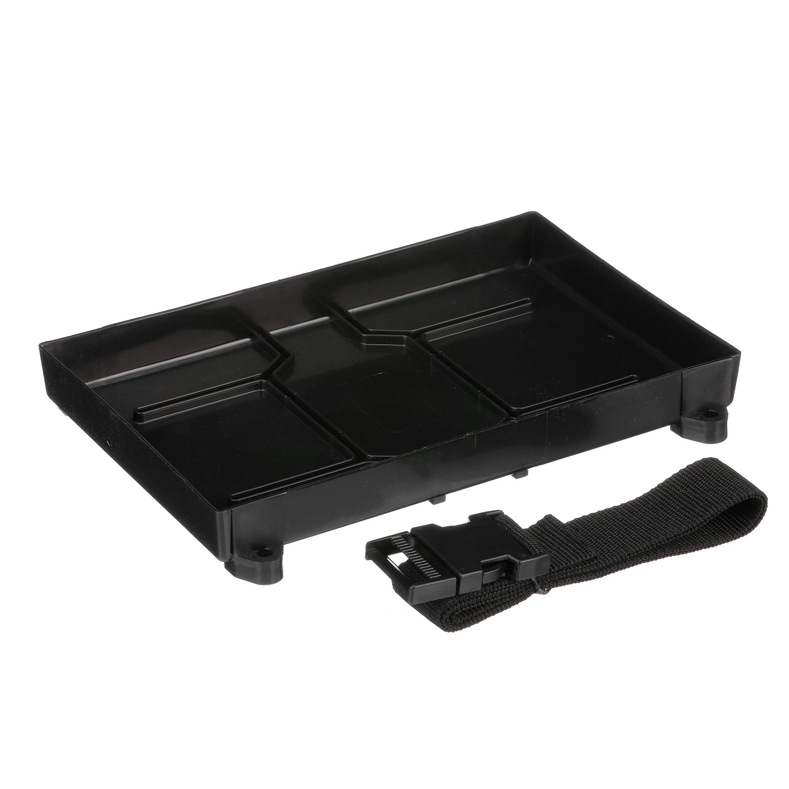 Seachoice Battery Tray With Hold Down Strap, Group 24,Black