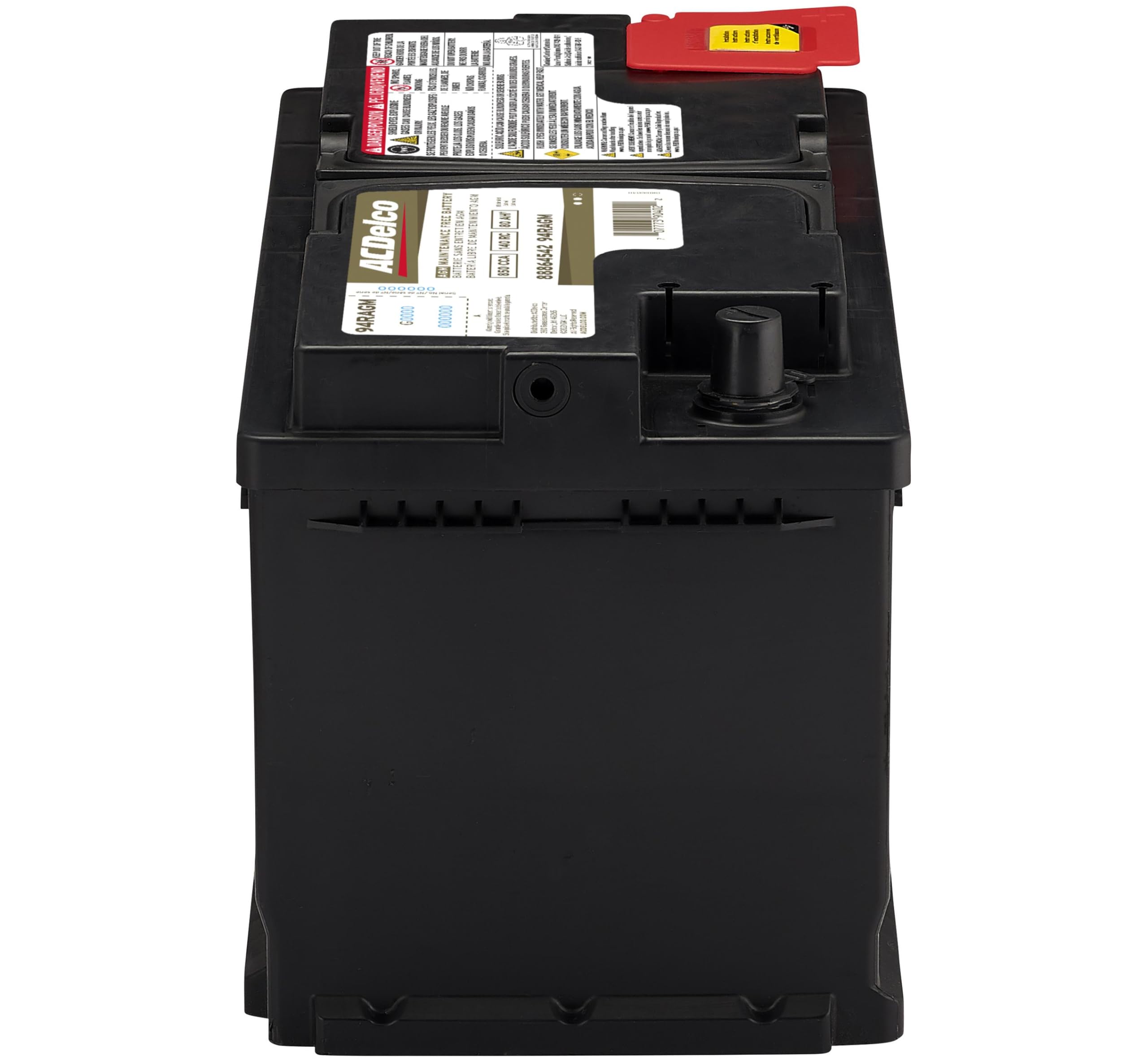 ACDelco Gold 94RAGM AGM Battery - 36 Month Warranty, BCI Group 94R, Pack of 1