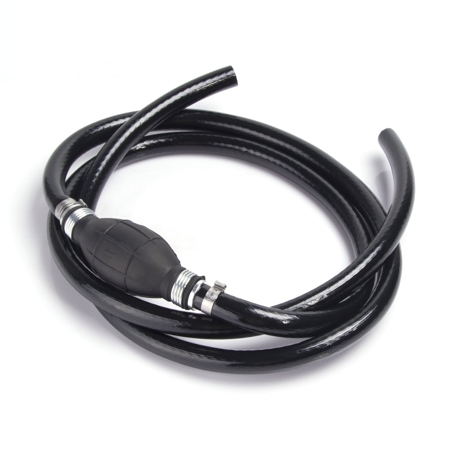 Fuel Line Assembly, Nylon Braided Fuel Line Hose Marine 3/8'' Hose Outboard Boat Motor Rvs Universal Fuel Line Assembly With Pri