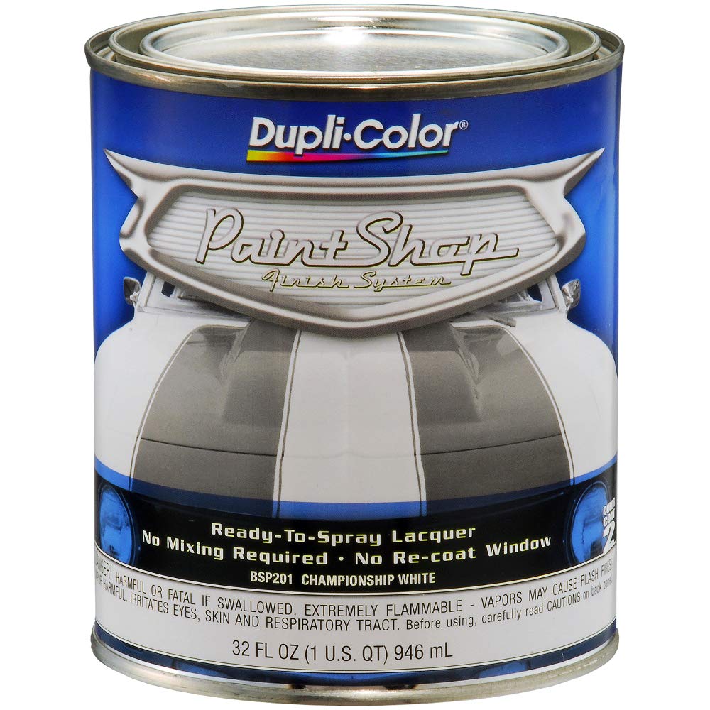Dupli-Color Bsp201 Paint Shop Finish System Base Coat - Championship White - 32 Oz. Automotive Paint
