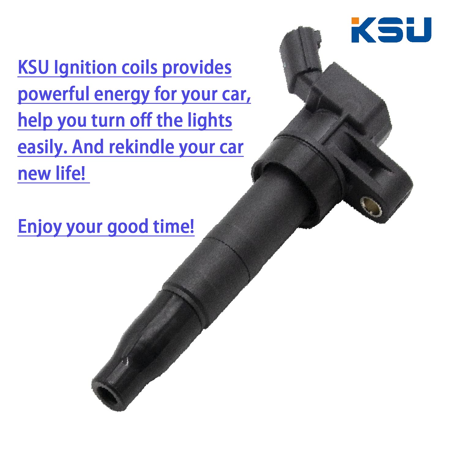 Ksu Coil Pack Spark Plug For Kia Forte 2010 2011 2012 2013 2.0L 2.4L Uf611