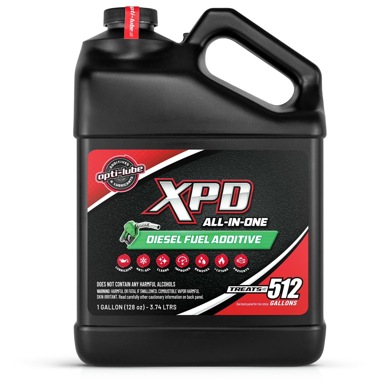 Opti-Lube Xpd All Seasons Diesel Fuel Additive: Gallon (1 Gallon (Treats 512 Gallons))