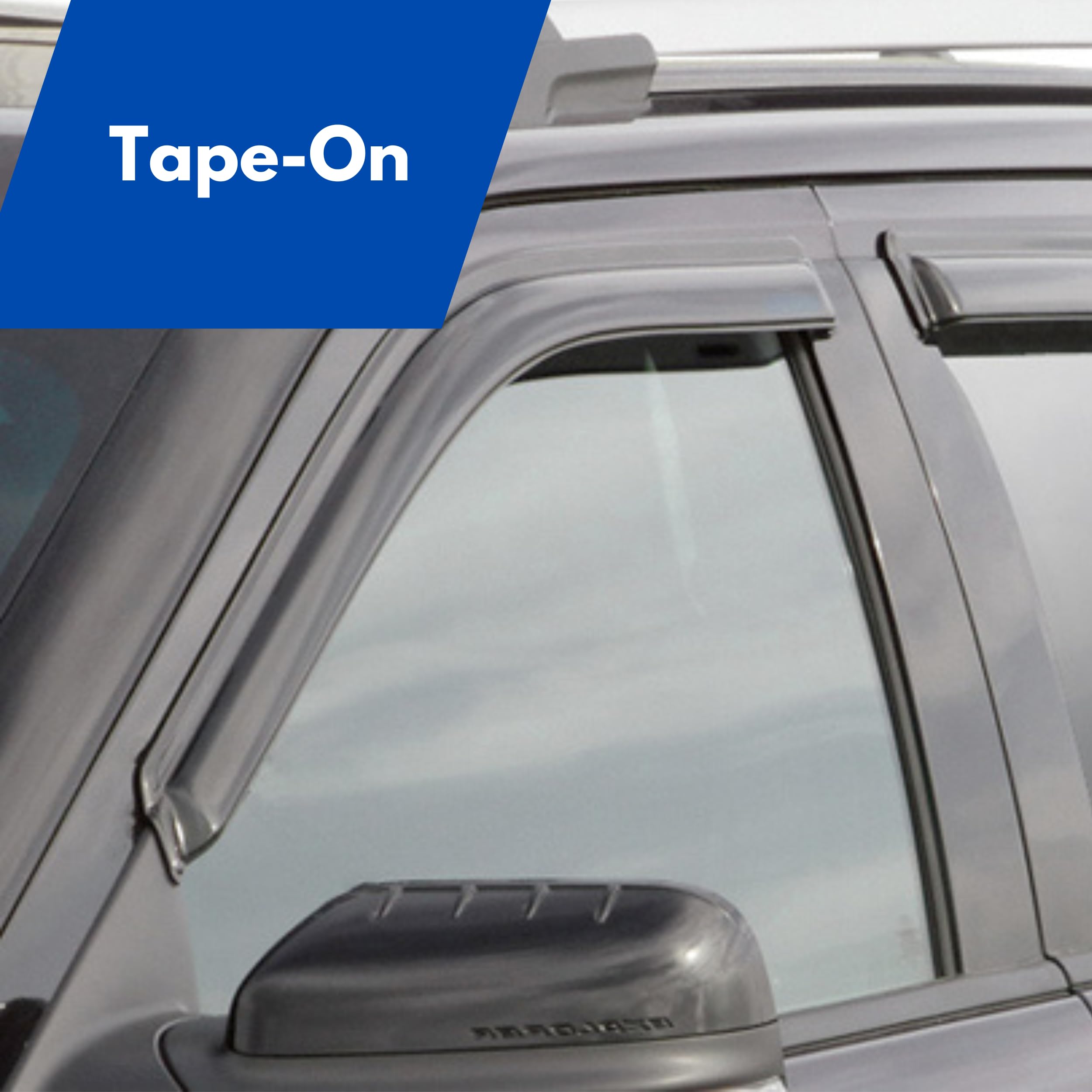 Ig Window Visor Compatible With 2000-2006 Chevy Chevrolet Tahoe & Gmc Yukon, Vent Visors Deflectors For 2002-2006 Cadillac Escal