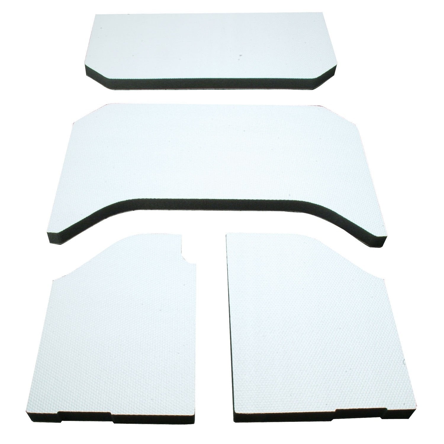 Design Engineering 050135 Boom Mat White Sound Deadening Headliner Compatible With 4-Door Jeep Wrangler (2007-2010)