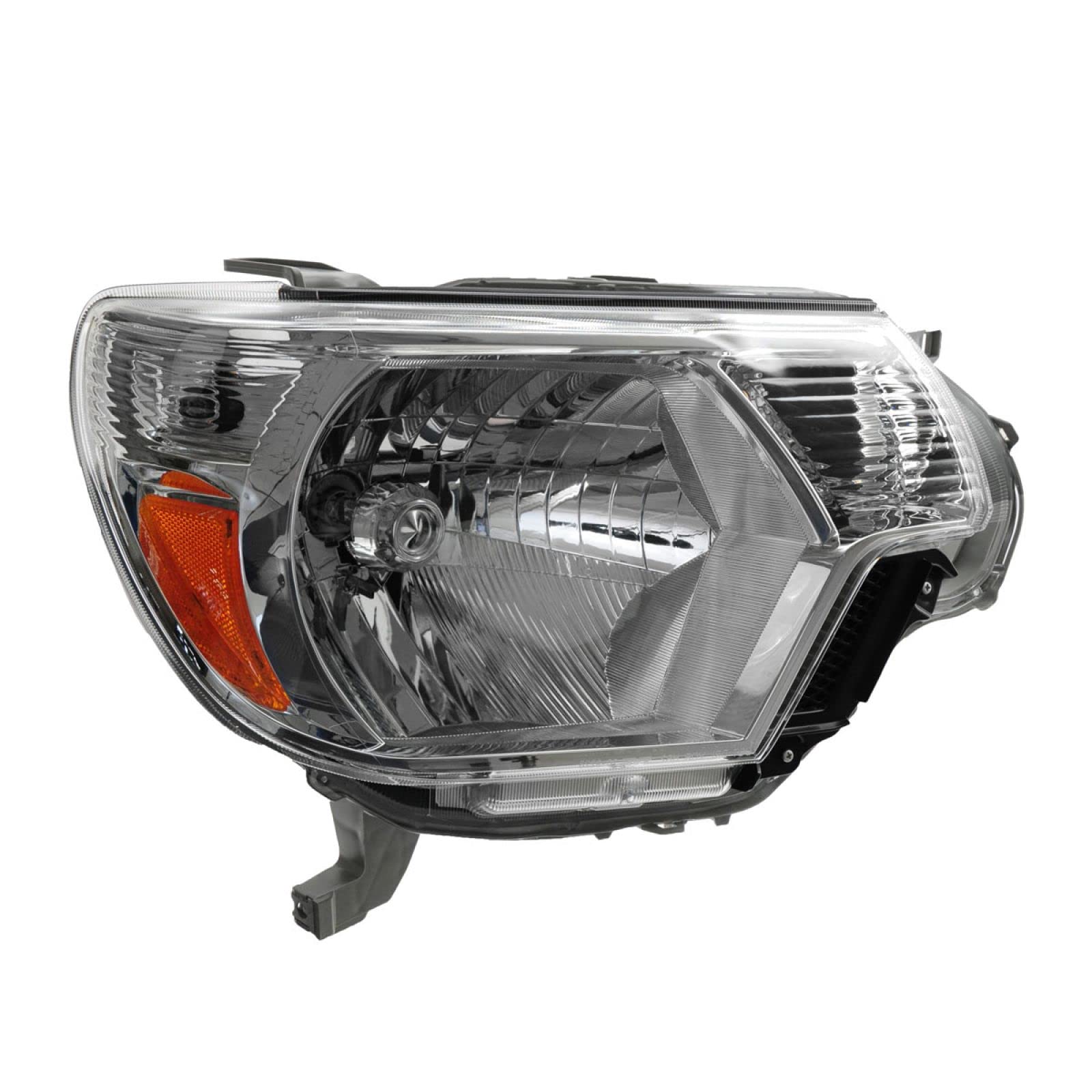 Trq Driver & Passenger Side Headlight Assembly Set Headlights Driver & Passenger Side Compatible With 2012-2015 Toyota Tacoma To