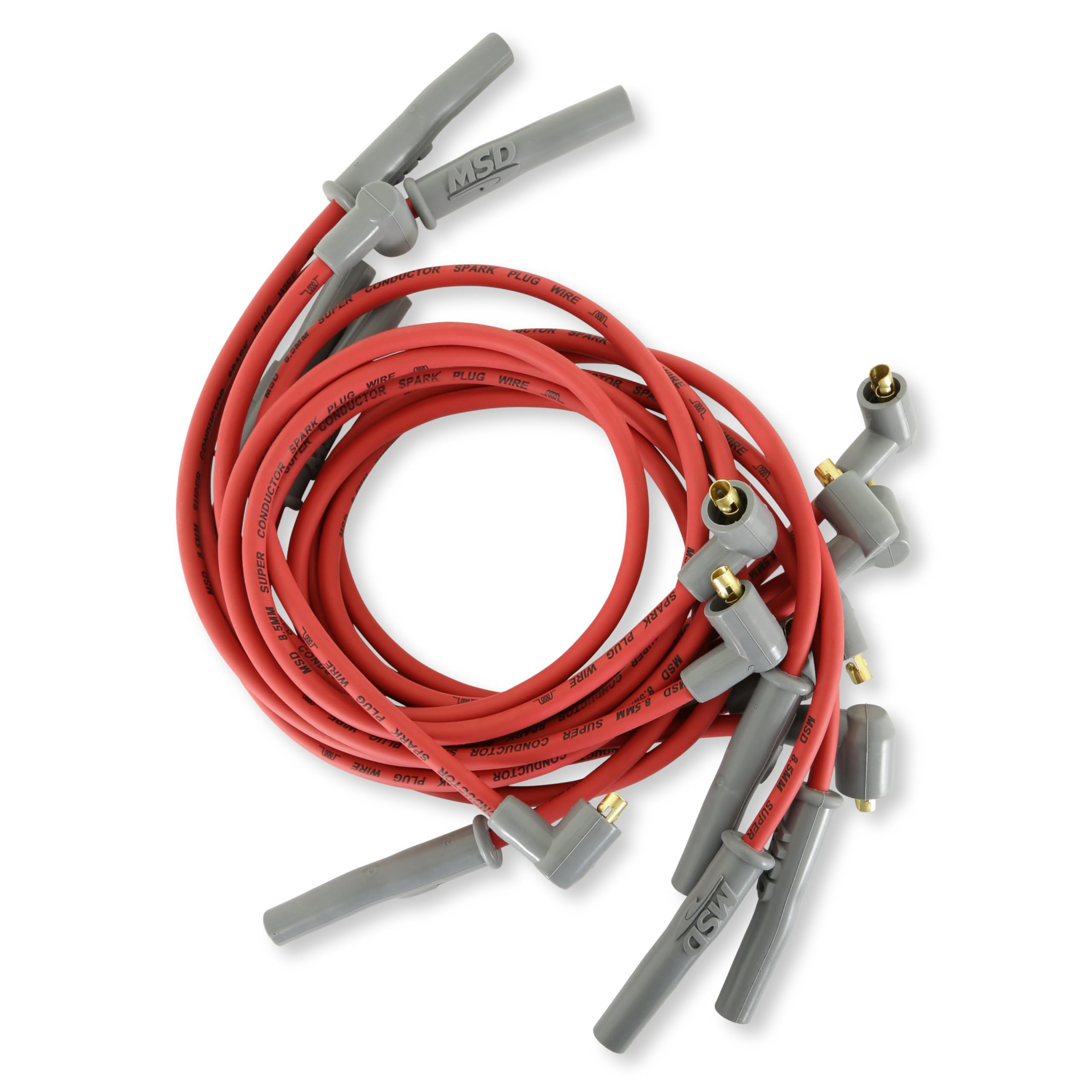 Msd 31379 Super Conductor Spark Plug Wire Set Socket