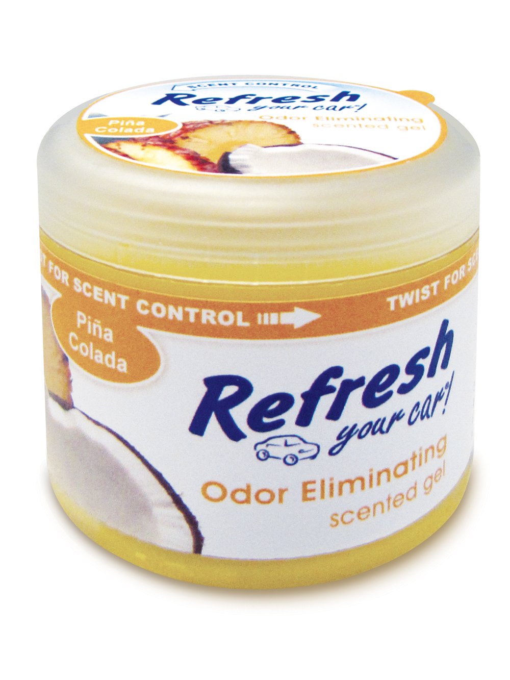 Refresh Your Car! Air Freshener (Pina Colada RF Scent, 1 Pack)
