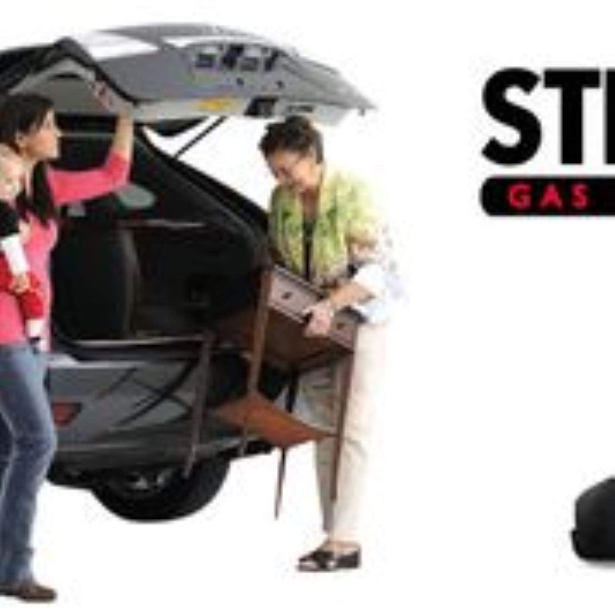 Strongarm 6304 Hood Lift Support, Pack Of 1, Black