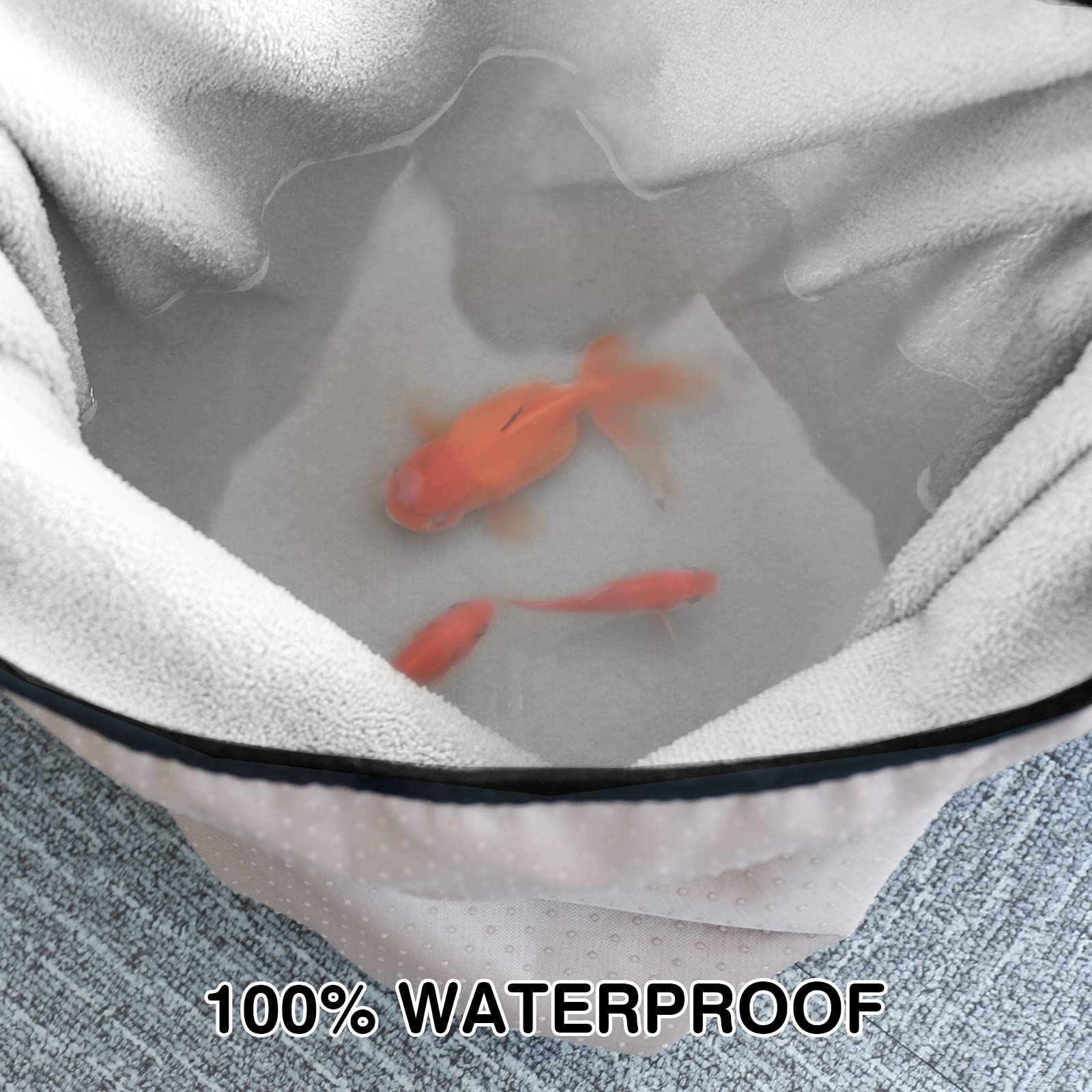 Leader Accessories Towel Bucket Seat Cover Waterproof White Machine Washable For Athletes Running Swimming Boxing Workout Outdoo