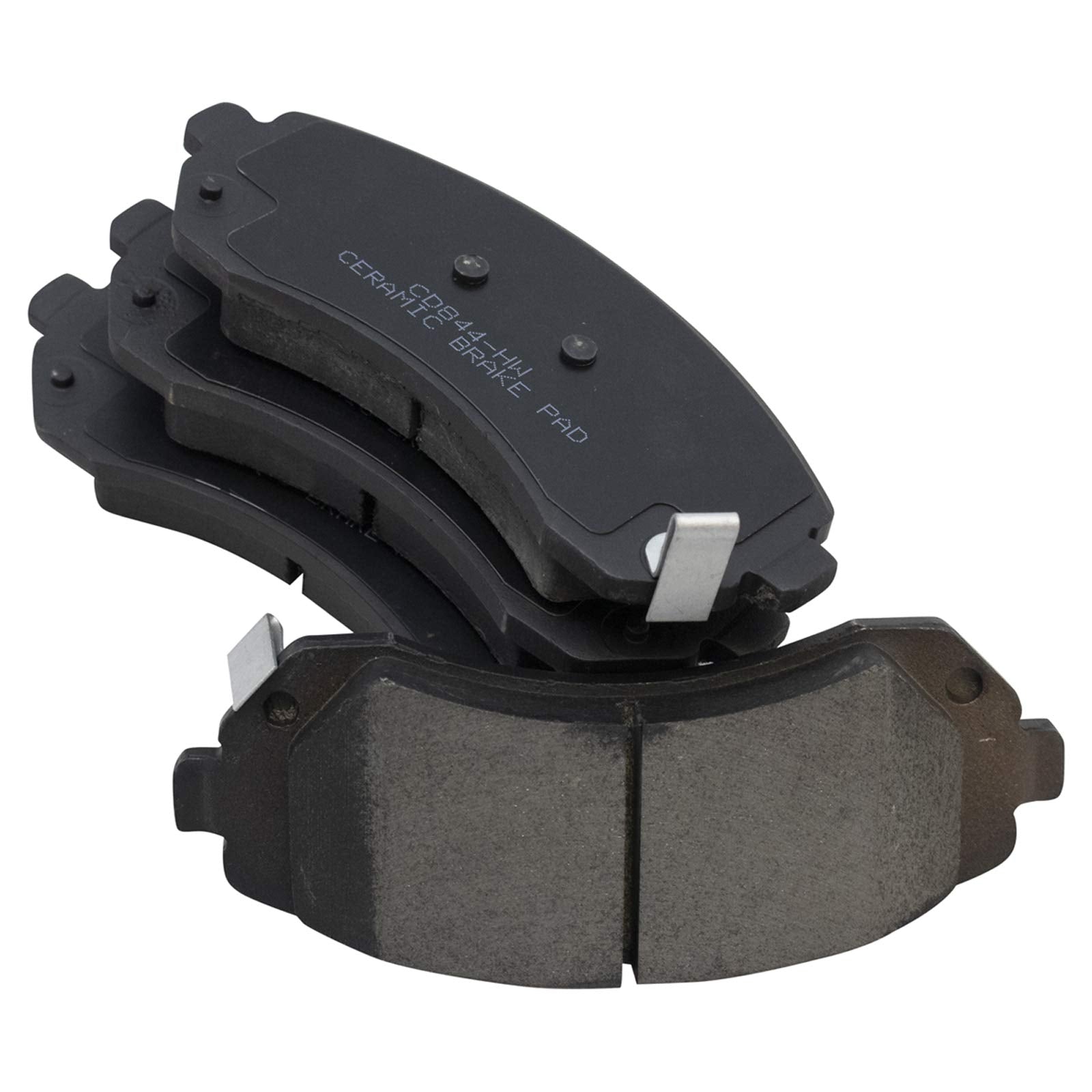 Trq Front Brake Pad & Rotor Kit Brake Pads Brake Rotor Ceramic Compatible With 2002-2006 Buick Rendezvous 2002-2004 Chevrolet Ve