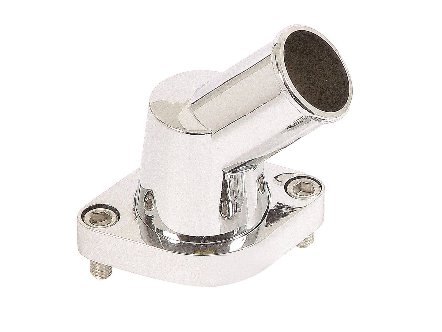 Mr. Gasket 9141G Chrome Alum Swvl Wtr Neck - 45
