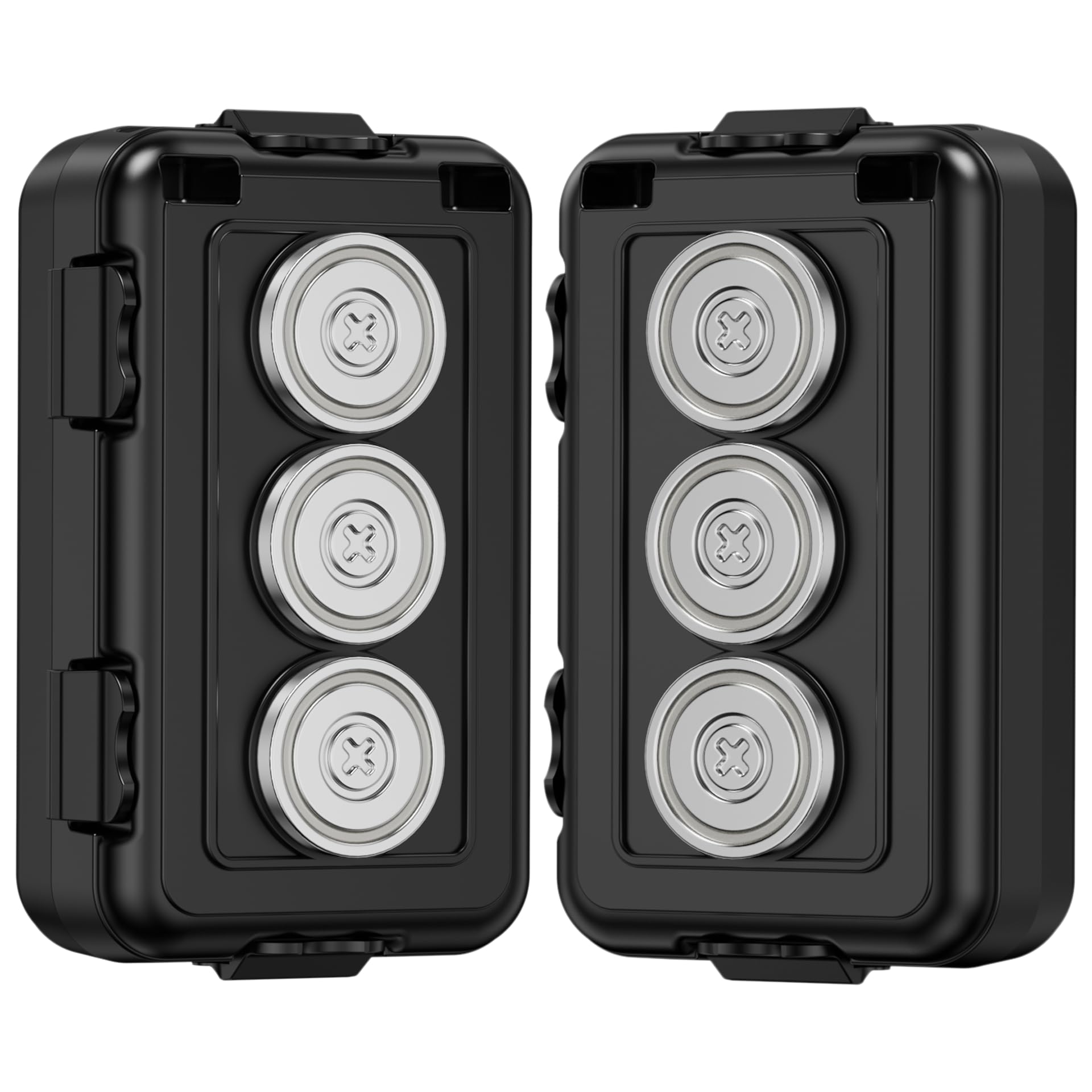 Magnetic Key Box, Hide A Key Magnetic Car Key Holder Key Hider, Waterproof Hidden Key Holder Car Key Case For Outdoor Travel, Ma