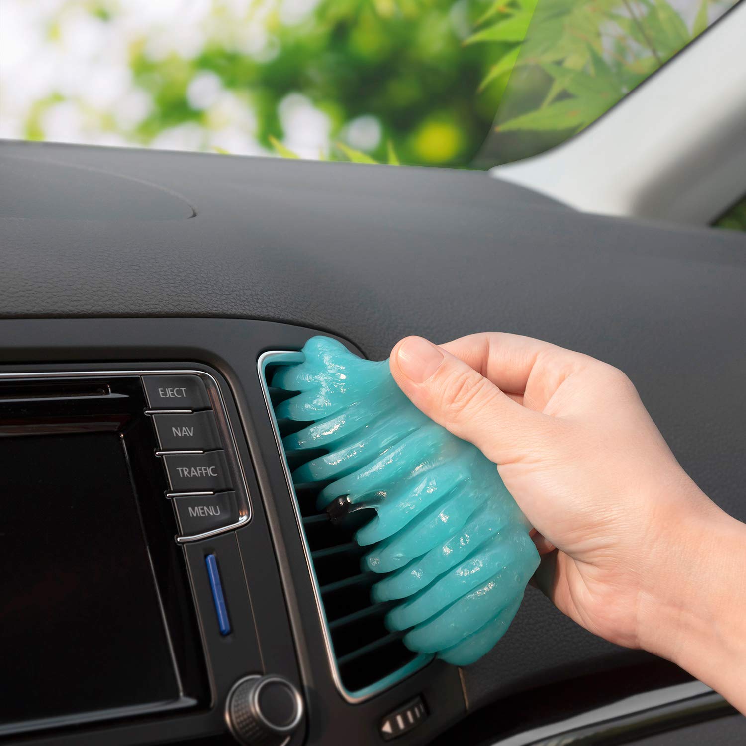Ticarve Cleaning Gel For Car Putty Car Cleaning Auto Gel Detail Tools Car Interior Cleaner Universal Dust Removal Gel Car Vent C