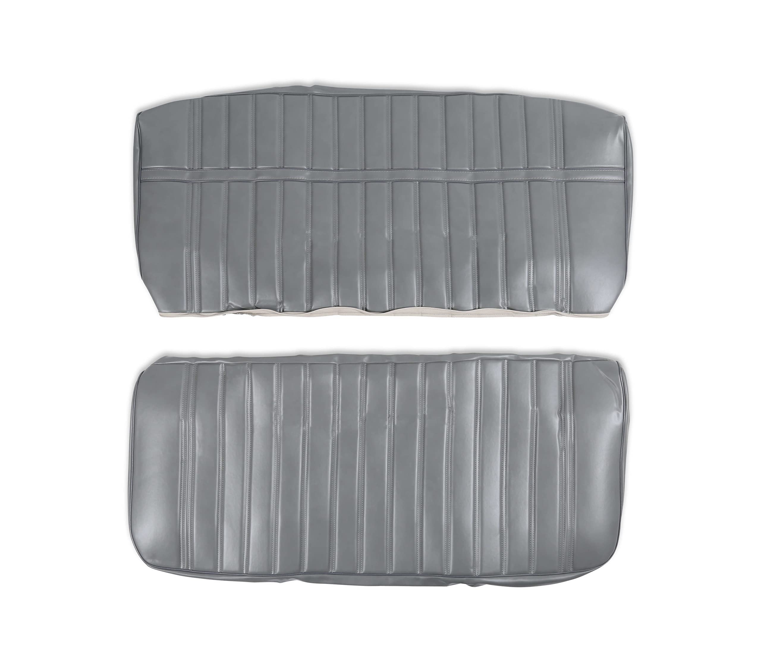 Holley 05-289: 1973-1980 C/K Seat Upholstery Kit, Vinyl, Grey