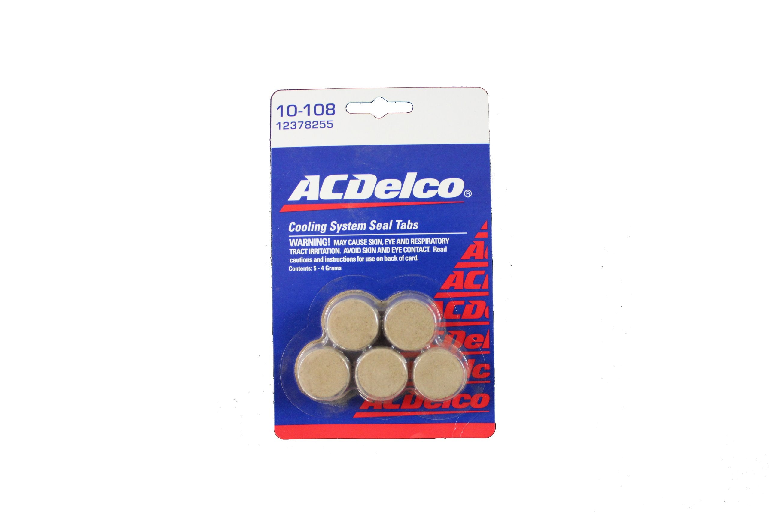 Genuine Gm Fluid 12378255 Cooling System Seal Tablet - 4 Grams, (Pack Of 5)