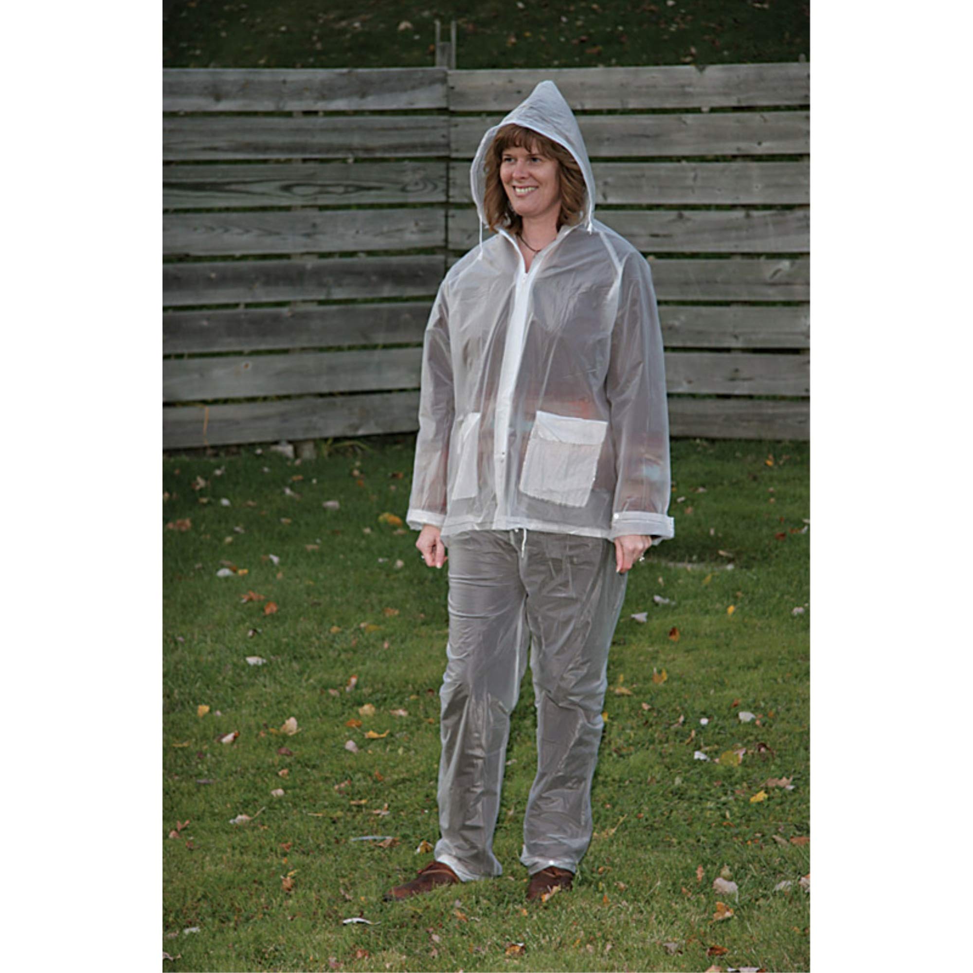 Rainsuit 3Pc Vnl Clr Med (Pack Of 1)