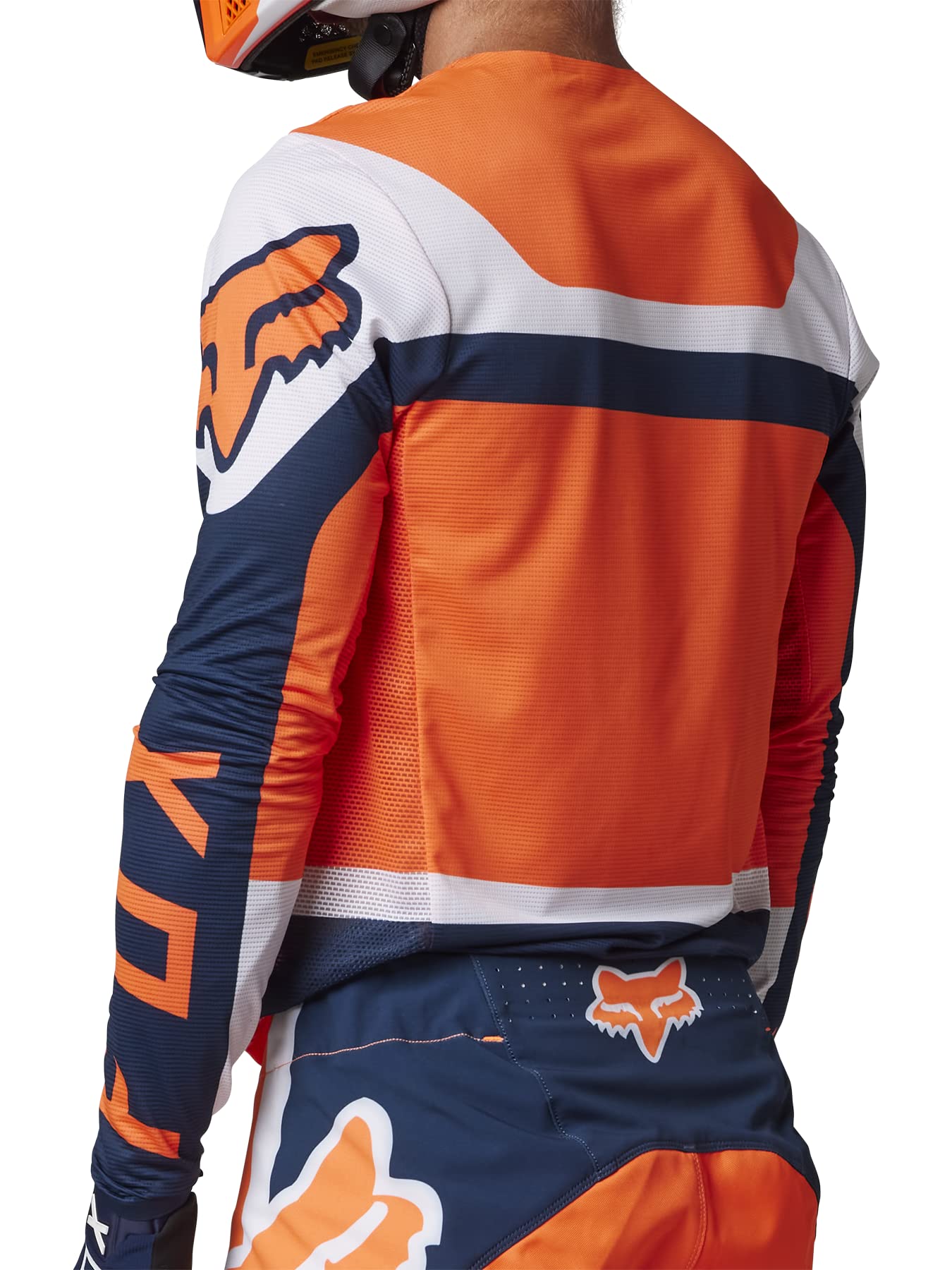 Fox Racing FLEXAIR EFEKT Motocross Jersey - Small, Fluorescent Orange, Polyester, Model 29603-824