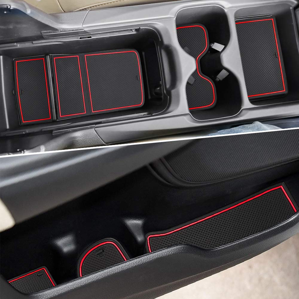 Auovo 20Pcs Anti Dust Mats For 2022 2020 2021 Honda Cr-V/Crv Accessories Premium Custom Non-Slip Car Cup Holder Inserts, Center