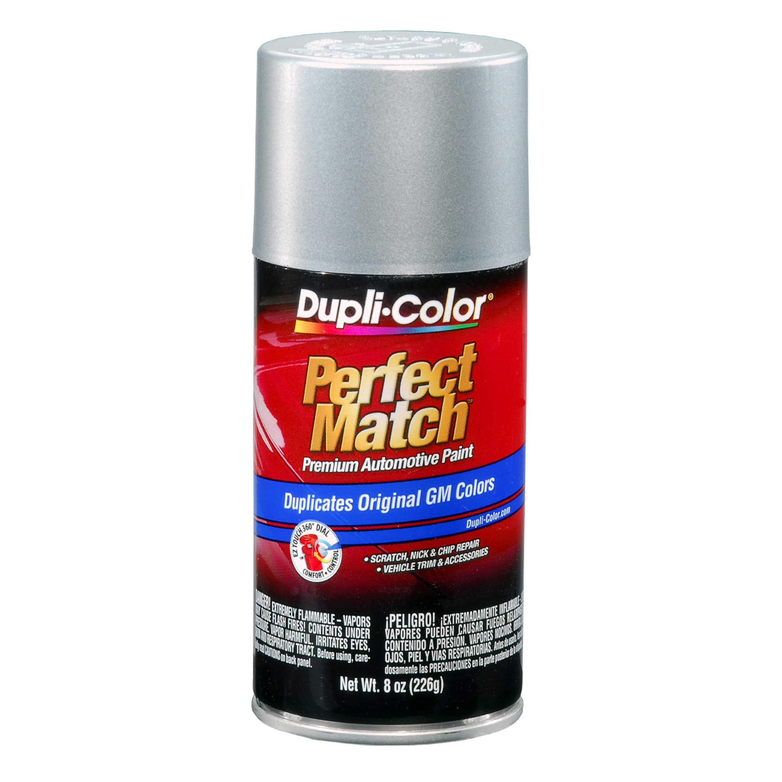 Dupli-Color Ebgm05357 Perfect Match Automotive Spray Paint – General Motors Silver Metallic, 15 Wa8914 – 8 Oz. Aerosol Can