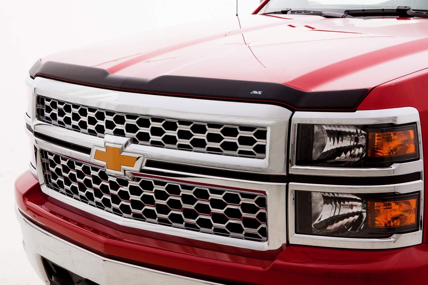 Auto Ventshade [Avs] Aeroskin / Hood Protector | Fits 2014 - 2015 Chevrolet Silverado 1500, 1 Pc. | Matte Black - 377062