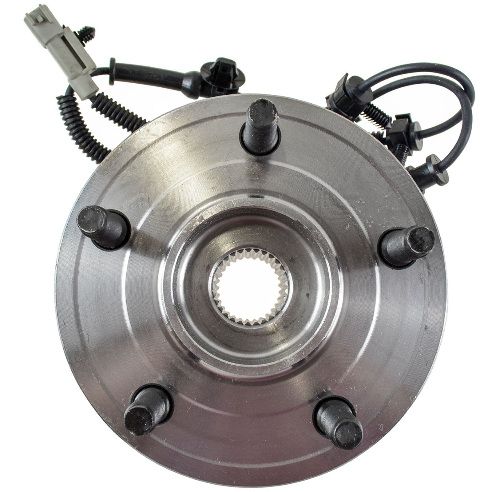 Trq Front Left Right Wheel Hub Bearing Assembly Driver Passenger Side Compatible With 2006-2010 Jeep Commander 2005-2010 Grand C