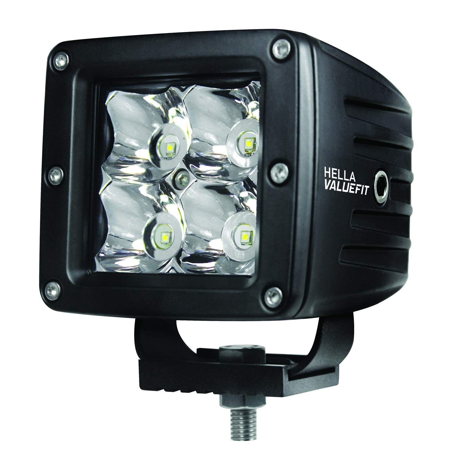 HELLA 357204821 ValueFit Cube Spot Beam Kit (4LED), Multi