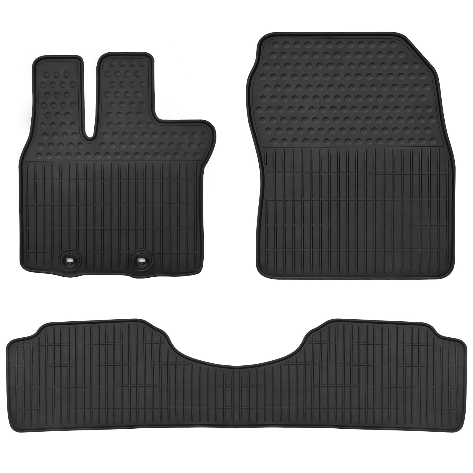 Matericuo Car Floor Mats Custom Fit For Lexus Lbx 2023 2024 2025 Black Rubber Auto Liner Mats All Weather Protection Odorless