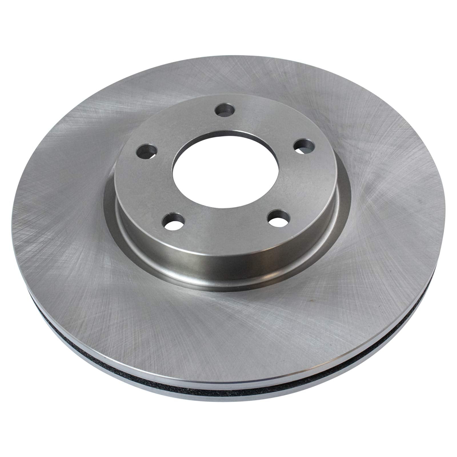 Trq Front Brake Rotors Set Vented Compatible With 2004-2013 Mazda 3 2006-2015 5