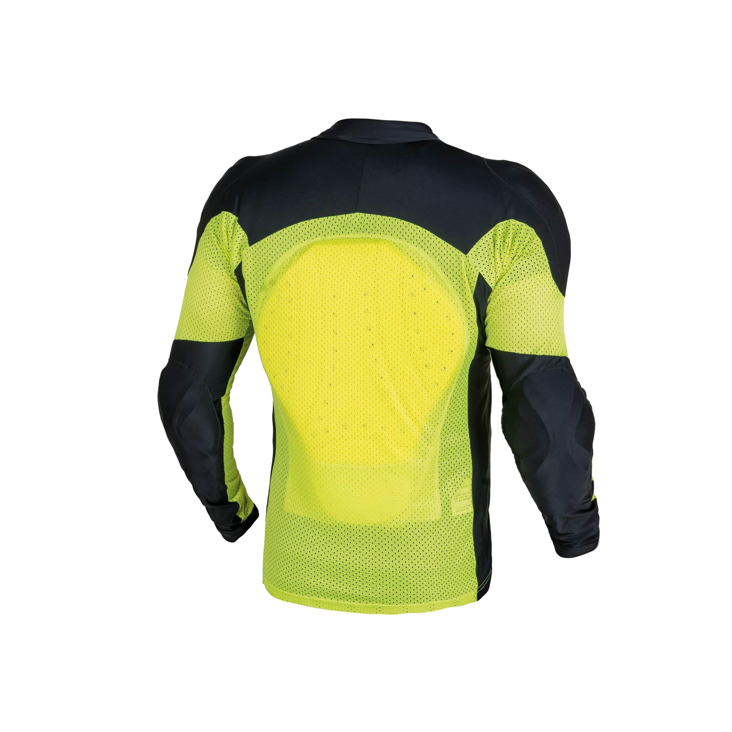 Wicked Stock Armor Motorcycle Shirt - Men'S Women'S Mesh Ce Level2 Summer (Yellow, X-Small)