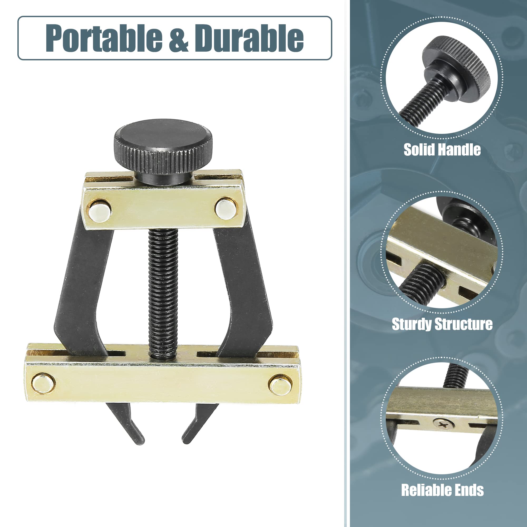 Motoforti Roller Chain Tools Kit 25-60 Chain Detacher Breaker Cutter Tool Roller Chain Puller Holder Connecting for Bicycle Bike