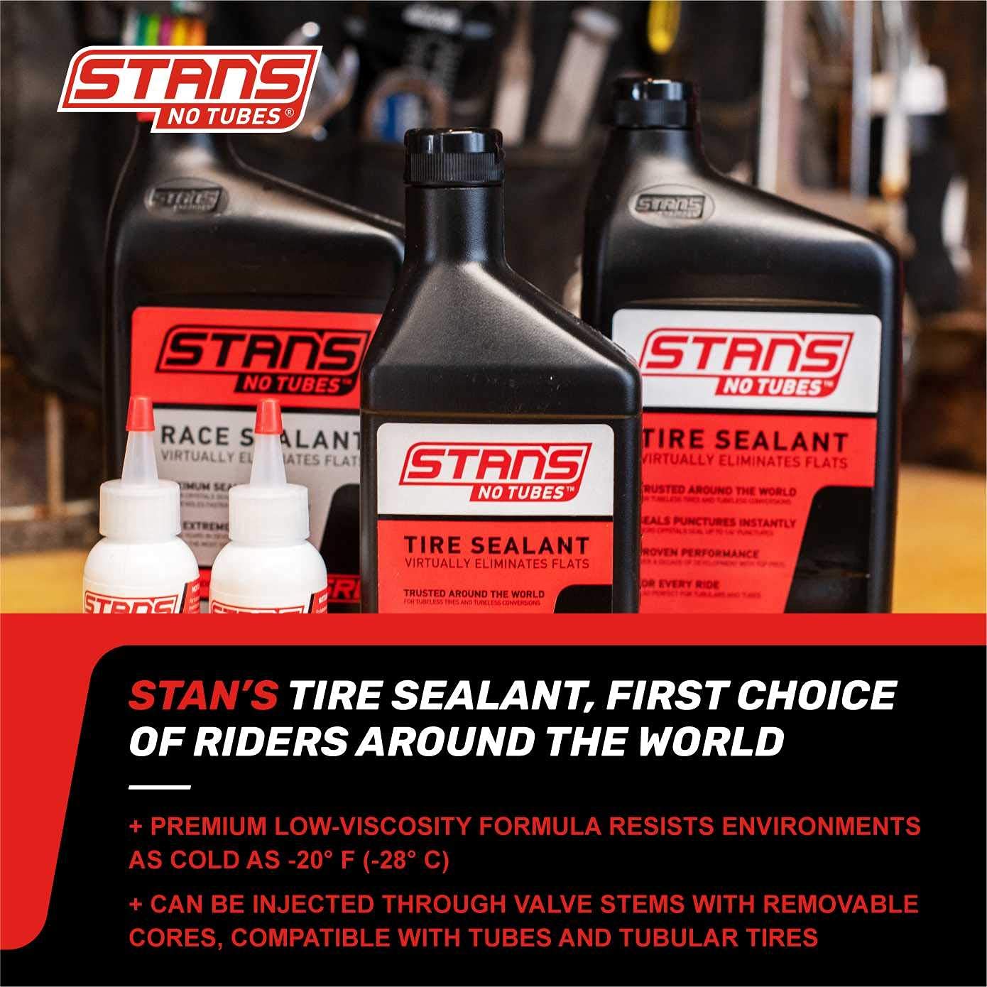 Stan's NoTubes Tire Sealant - Liquid, 2oz, Black - Model 336000140