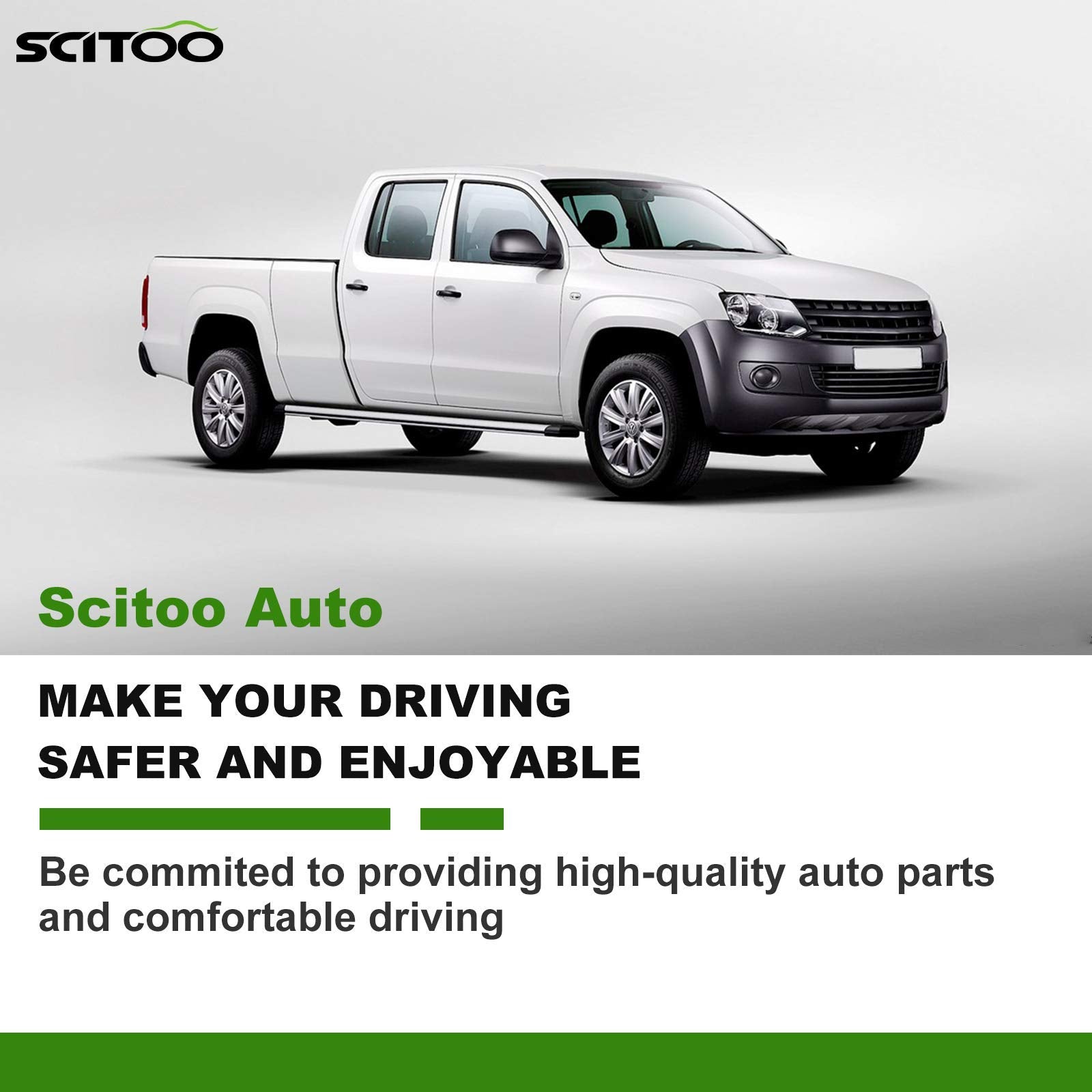 SCITOO 9pcs RWD Suspension Kit - Tie Rod Ends, Ball Joints, Pitman Arm for Mazda B2000/B2200/B2600 (1987-1990)