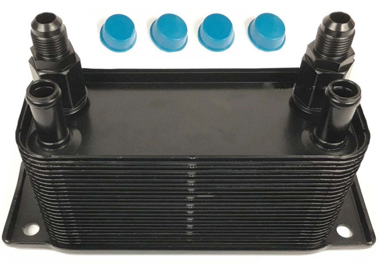 Topaz Oil Cooler Transmission Torque Converter Auto Heat Exchanger Replacement For 2003-2009 Dodge Ram 2500 3500 Cummins Diesel 