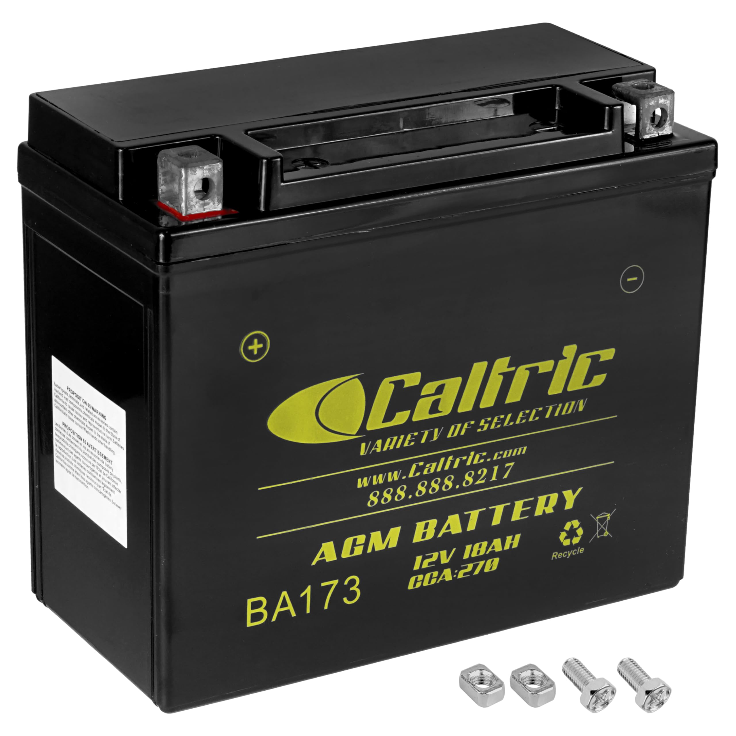 Caltric Agm Battery Compatible with Arctic Cat 700 4X4 2006 2007 2008 2009 2010 2011 2012 2013 2014 2015 2016