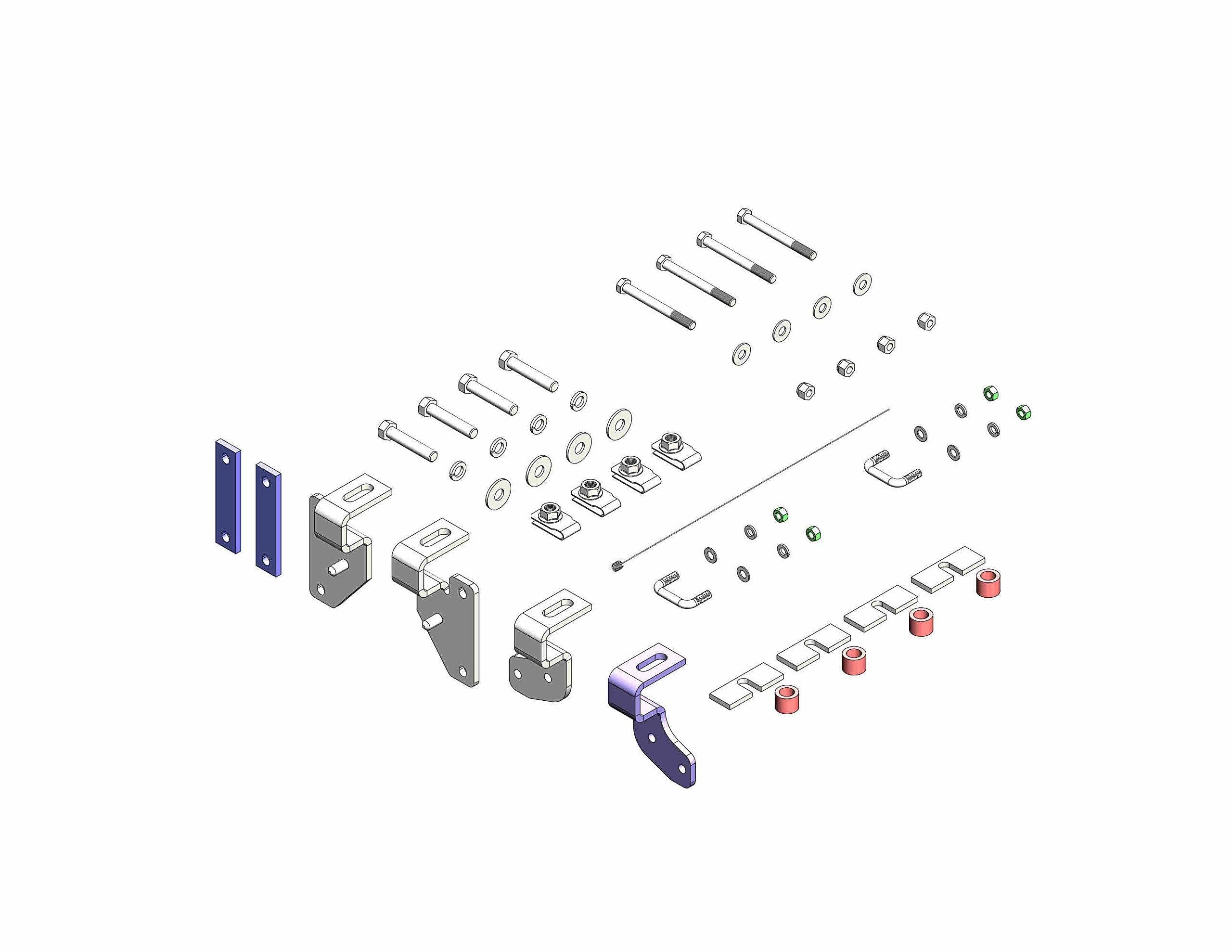 Husky Towing 31564 Custom Brkt Kit Ford F150