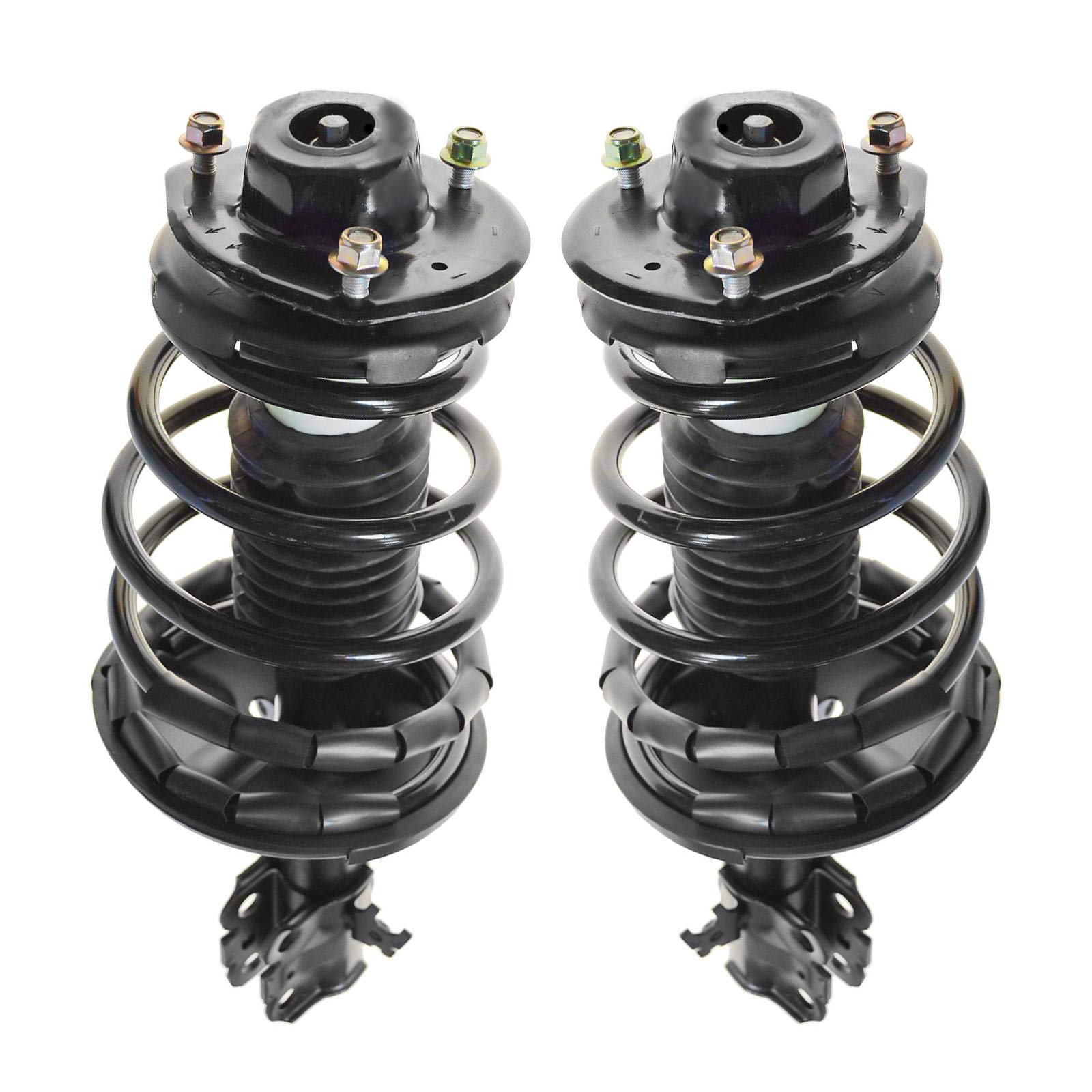 Trq Front Strut & Coil Spring Assembly Set Driver & Passenger Sides Compatible With 97-01 Toyota Camry 99-01 Solara