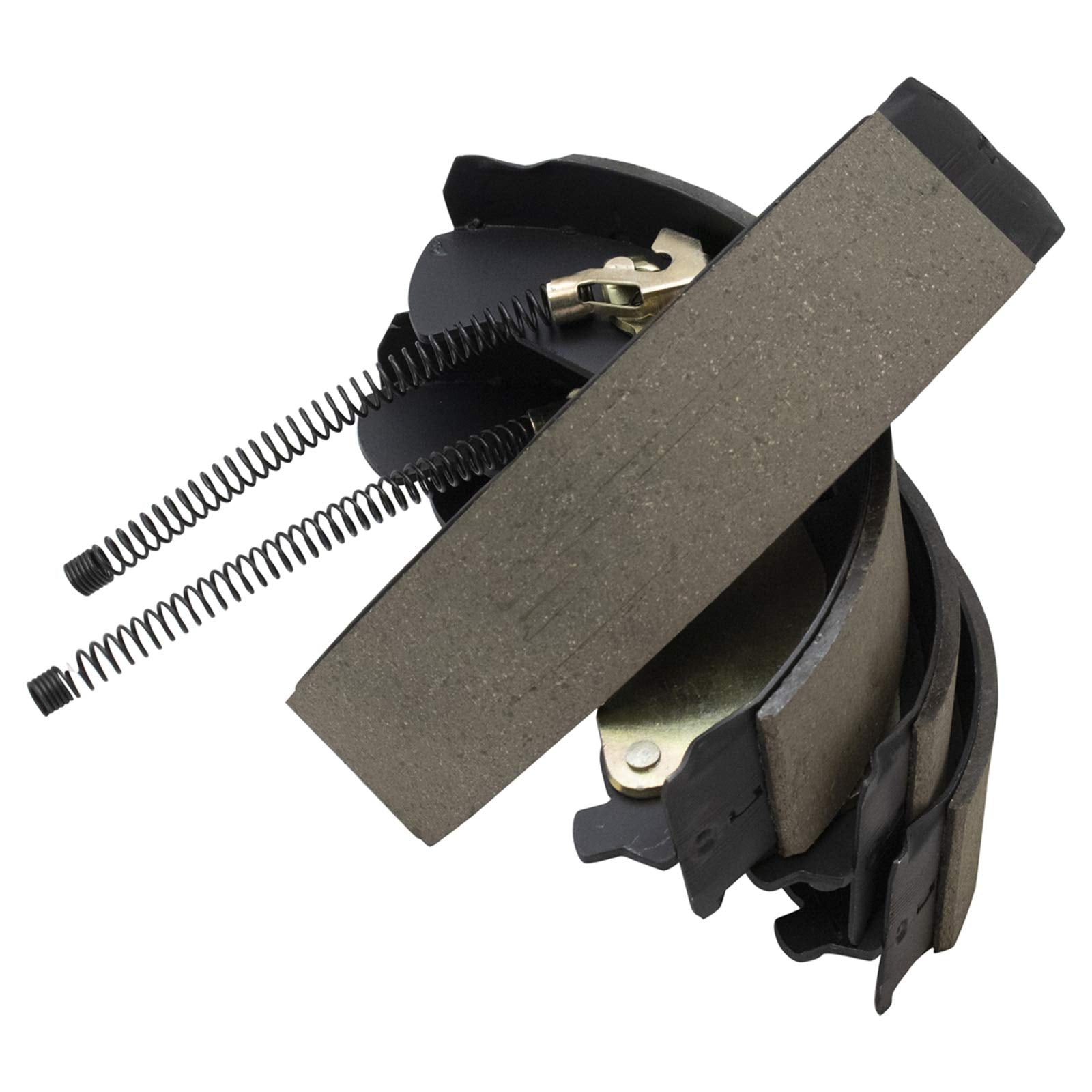 TRQ Rear Brake Drum & Shoe Kit Sides Compatible with Chevy Silverado GMC Sierra 1500