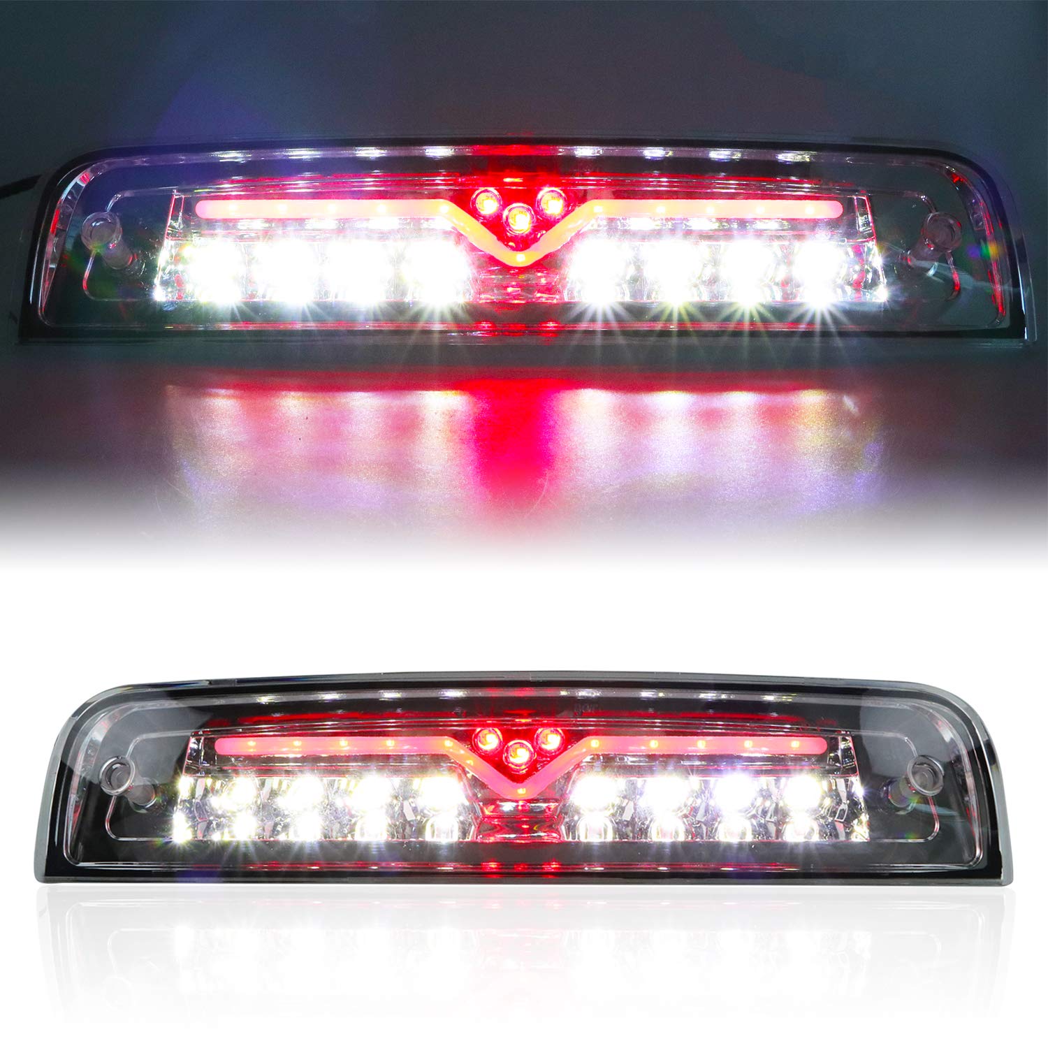 Youxmoto Led 3Rd Brake Light Third Brake Light High Mount Stop Light Rear Tail Light Fit For Dodge Ram 2009-2017 1500 2010-2017 