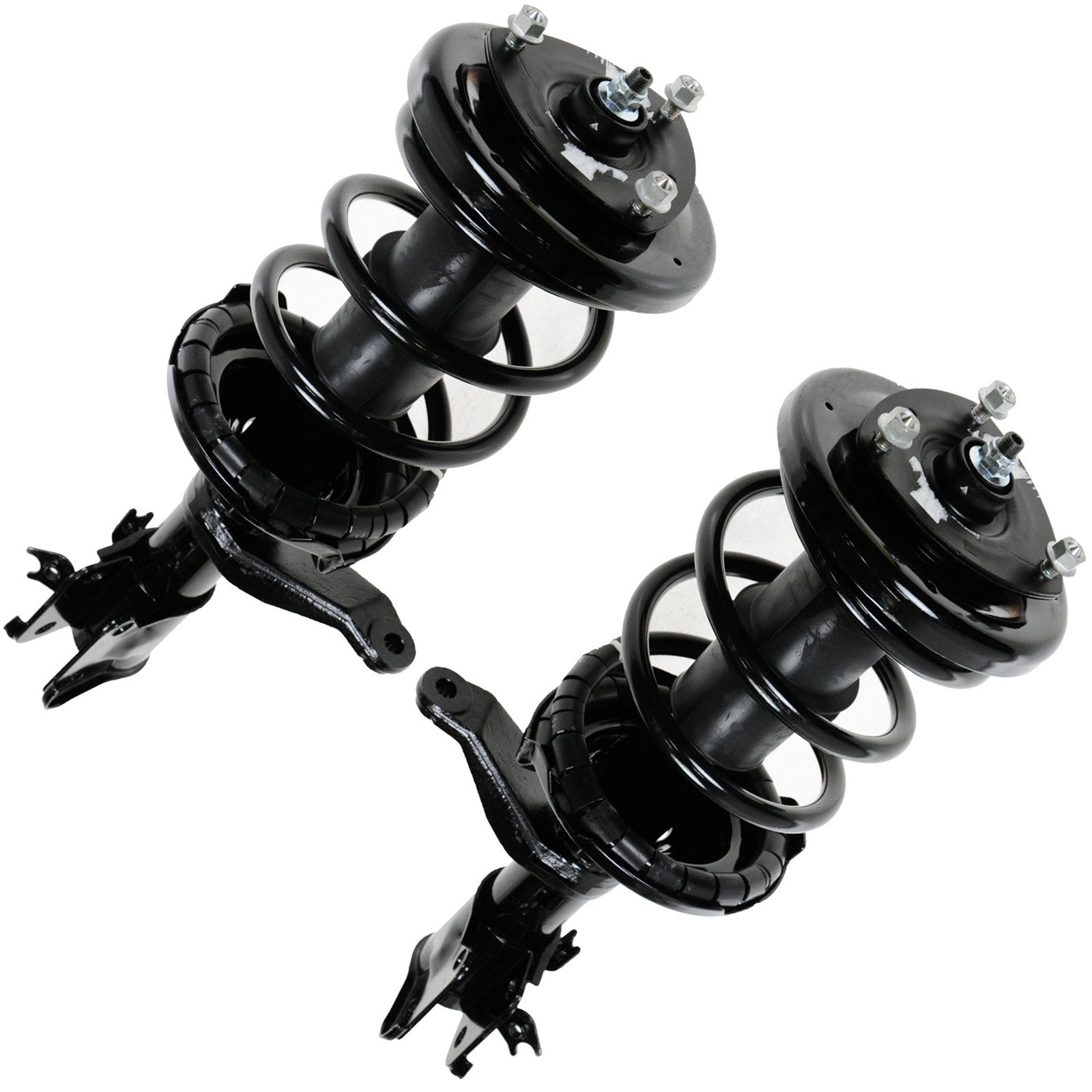 Trq Front Strut & Coil Spring Assembly Set Driver & Passenger Sides Compatible With 02-06 Honda Cr-V