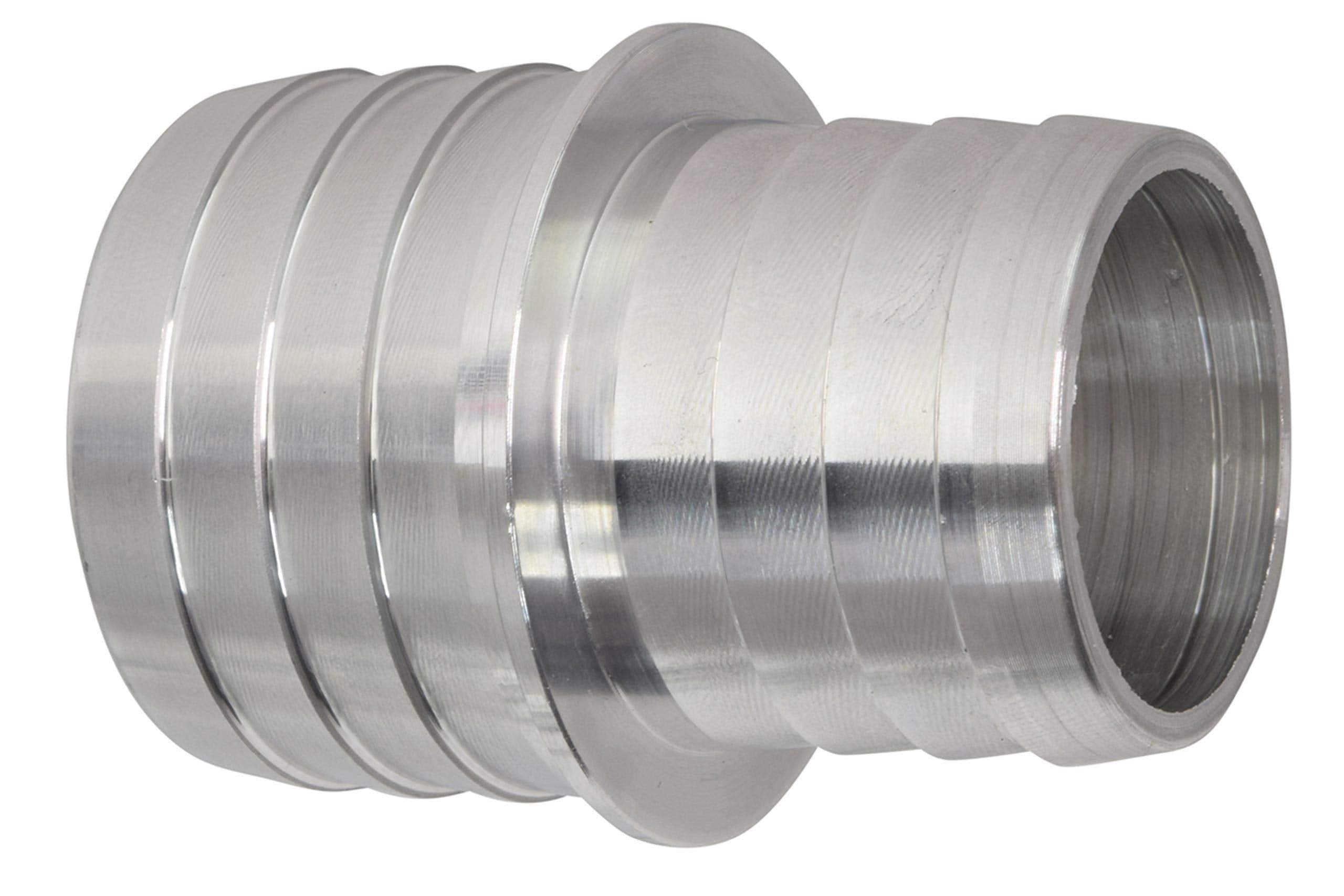 ICT Billet 1-1/4'' to 1-1/2'' Inch Hose Barb Splice Coupler Repair Reducer Fitting Adapter Connector Radiator Coolant Intercoole