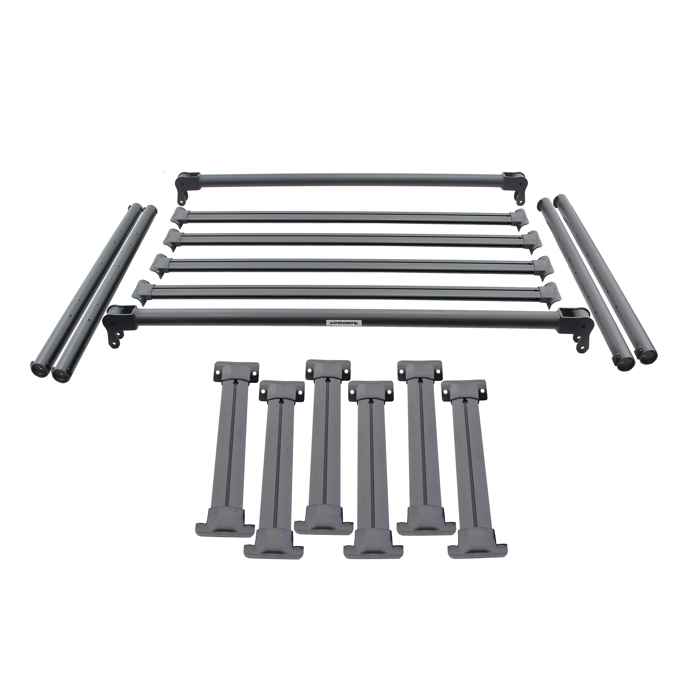 Go Rhino 5951000T-01 Xrs Overland Xtreme Rack Box 1 Only For 06-24 Ranger, Canyon, Tacoma, Frontier, Colorado