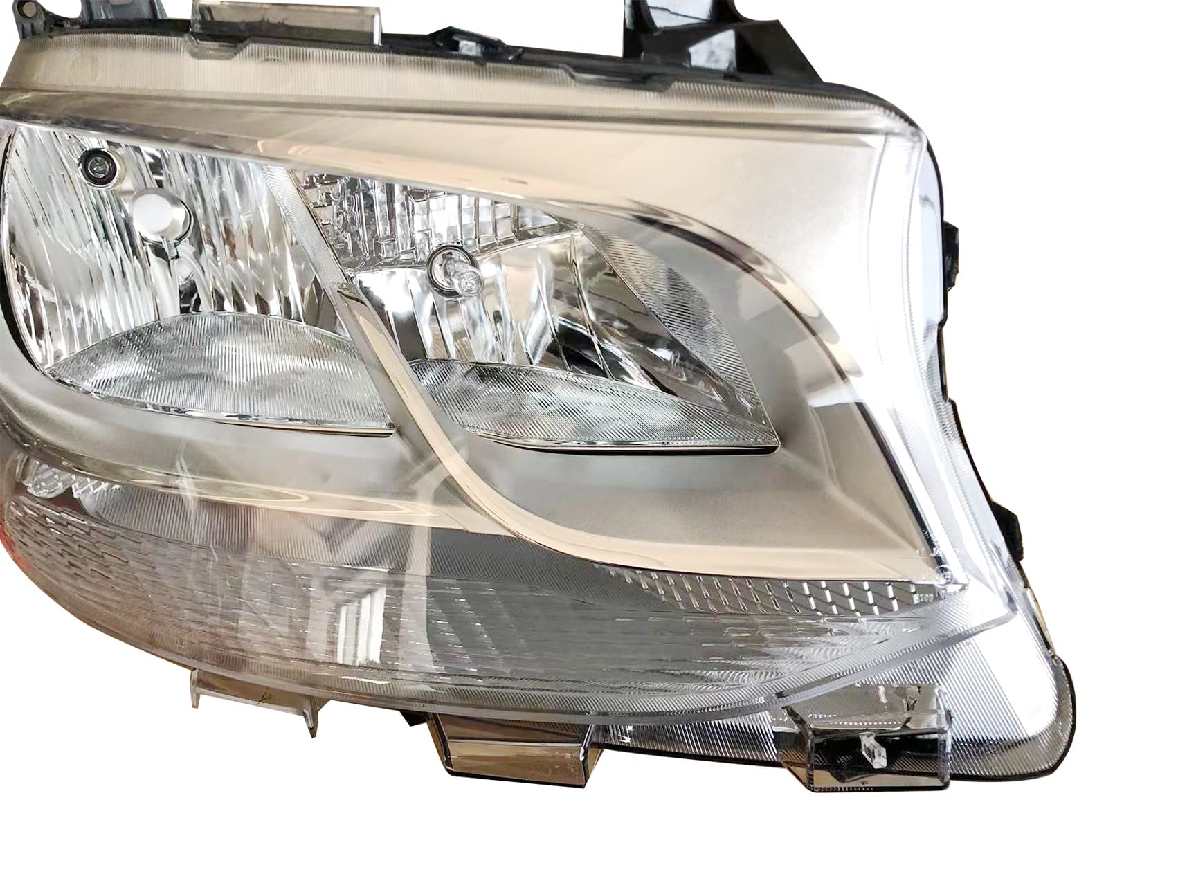 LONGLING Replacement Headlight Chrome Trim Passenger Right Side Headlamp Complete Assemble For Mercedes-Benz Sprinter Freightlin