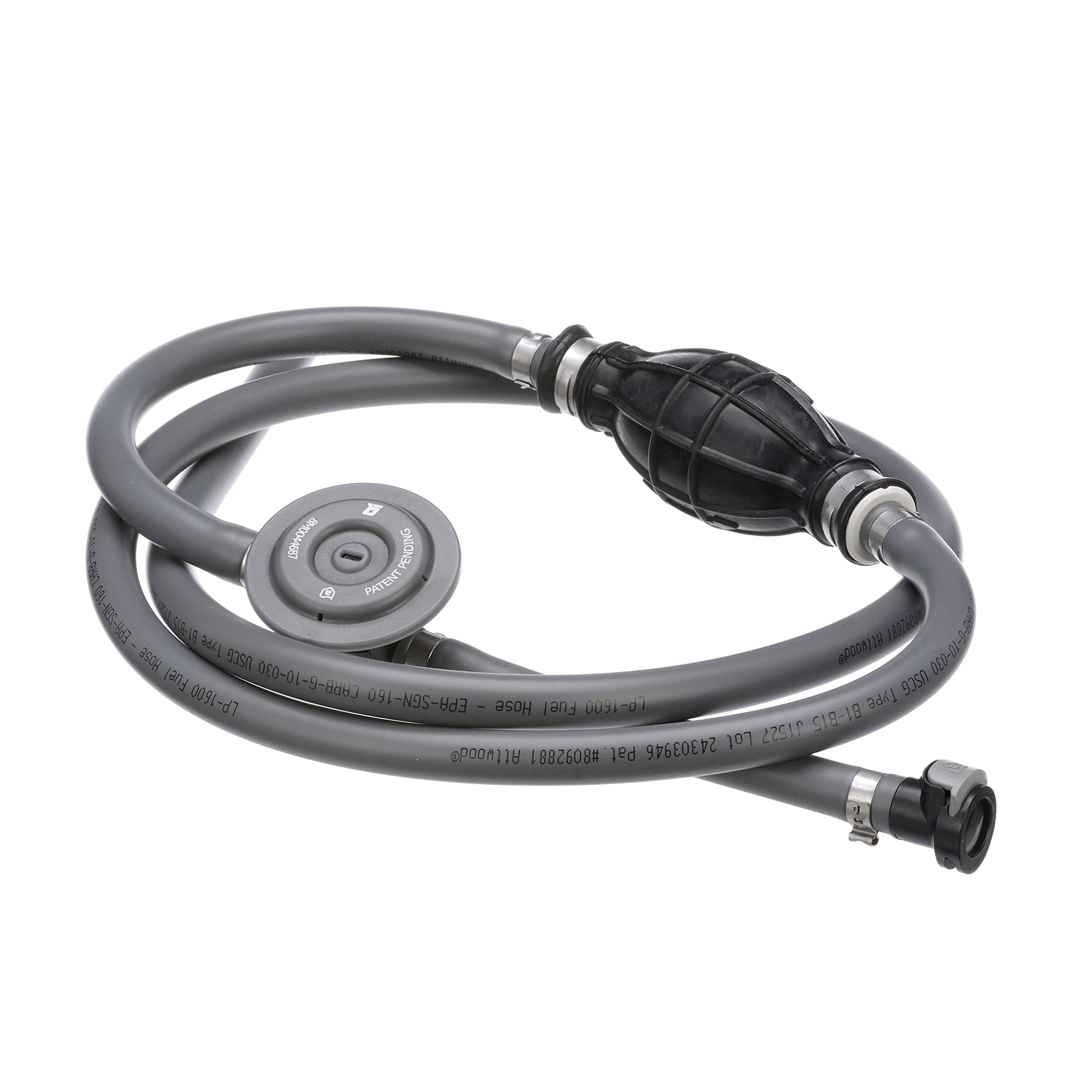 Attwood (93806Uusd7) 3/8 X 6' Fuel Line Kit With Fuel Demand Valve