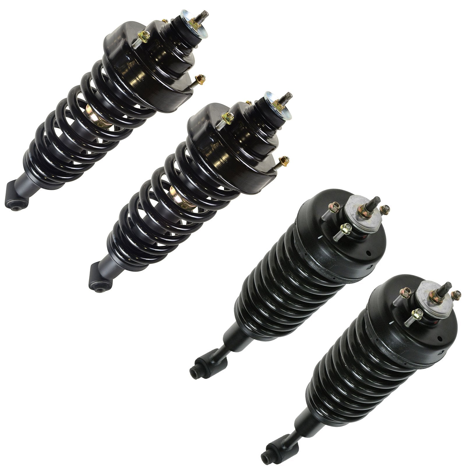 TRQ Strut Shock Spring Set of 4 for 2002-2003 Ford Explorer & Mountaineer, Model SCA61071