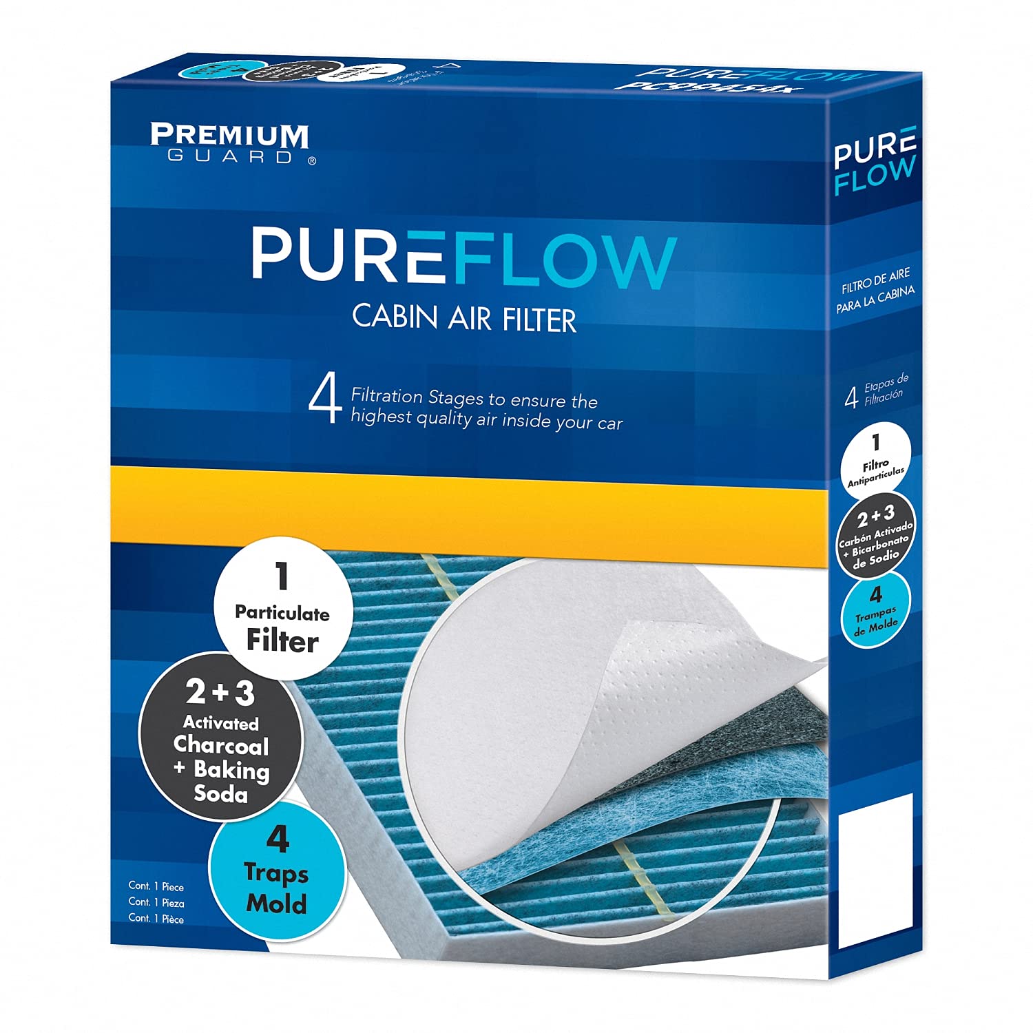 Pureflow Cabin Air Filter Pc99542X|Fits 2023-22 Ford Maverick,2023-20 Police Interceptor Utility