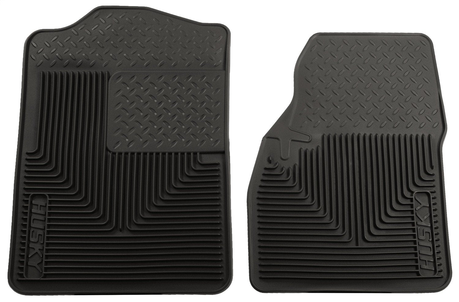 Husky Liners - Heavy Duty Front Floor Mats | 1987 - 1991 Chevrolet Blazer, 1975 - 1986 Chevrolet C20/K20, 1994 - 2001 Ram 1500 ,