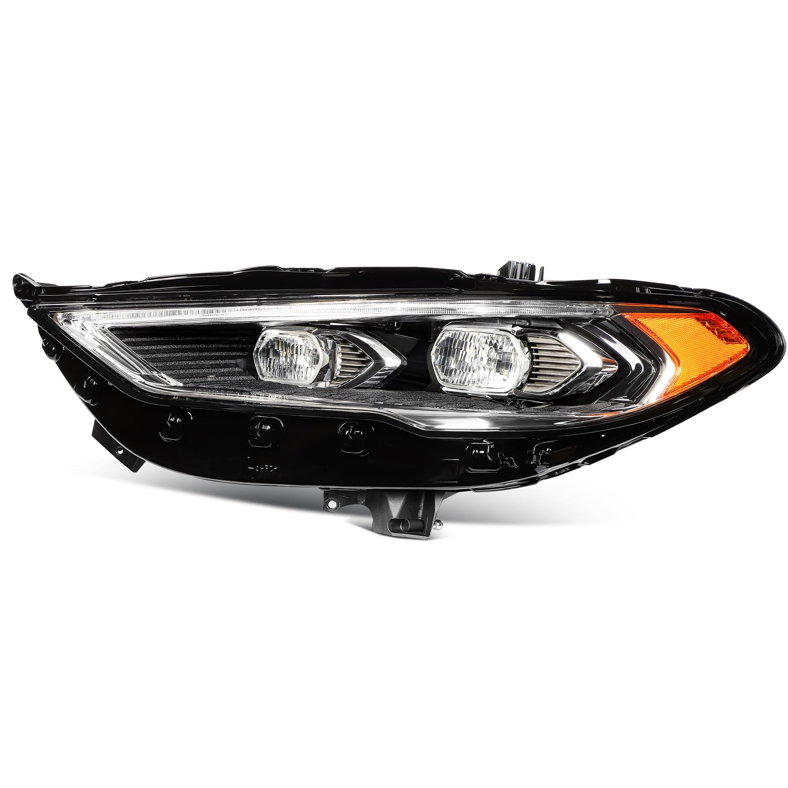 LBRST Headlights Fit 2017-2020 for Fusion Driver Side Headlight Assembly FO2502347