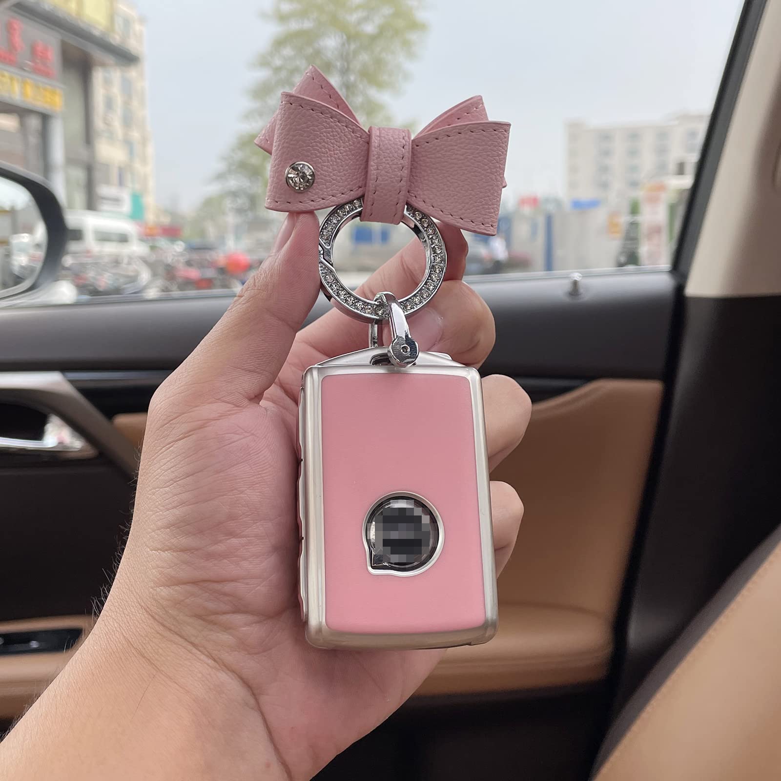 Lcxwzndy For Volvo Key Fob Cover