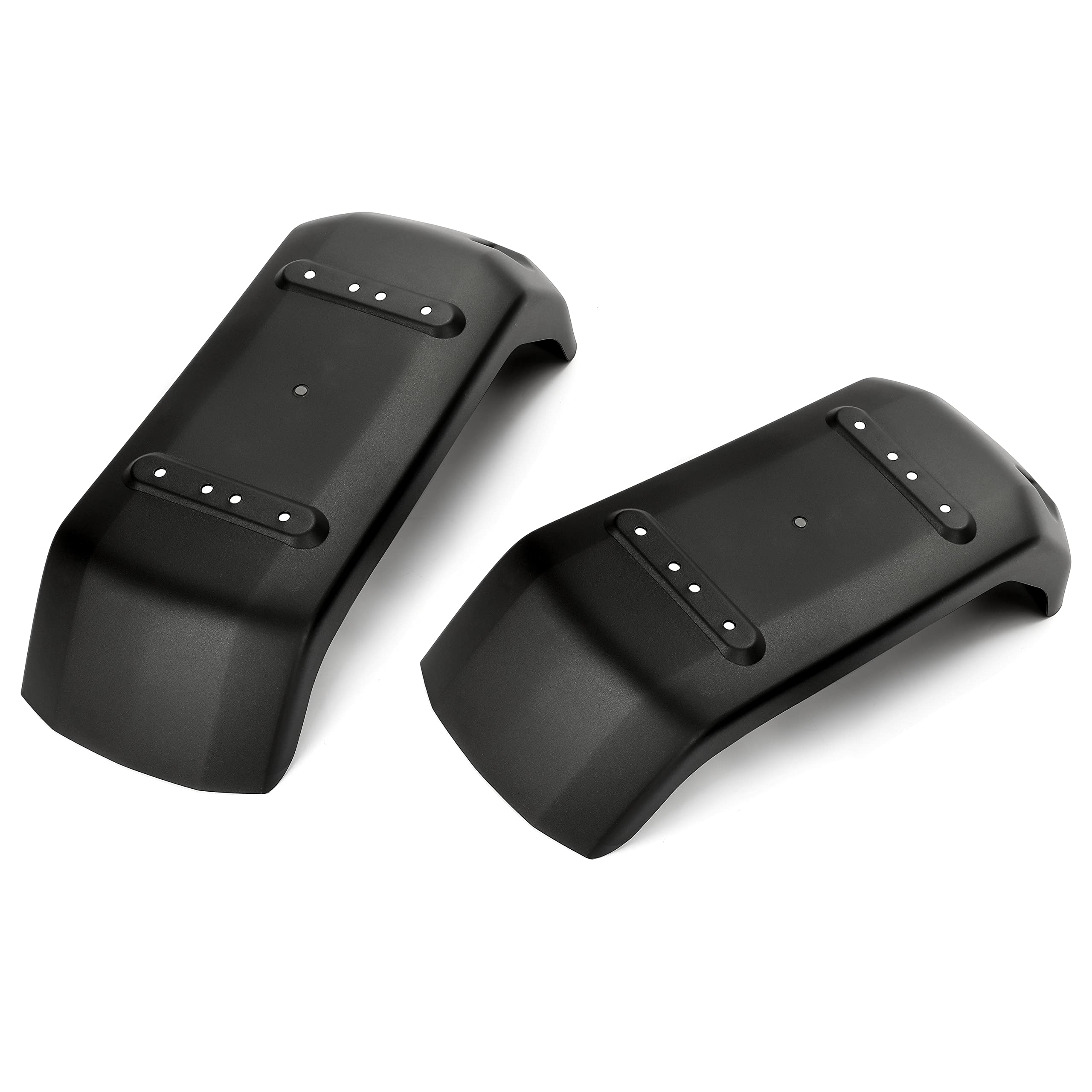 Kojem Rear Fender Flares for 2001-2008 Kawasaki Mule 3000/3010/3020, Black & Green, Durable Plastic, Model LYMP-115, 2