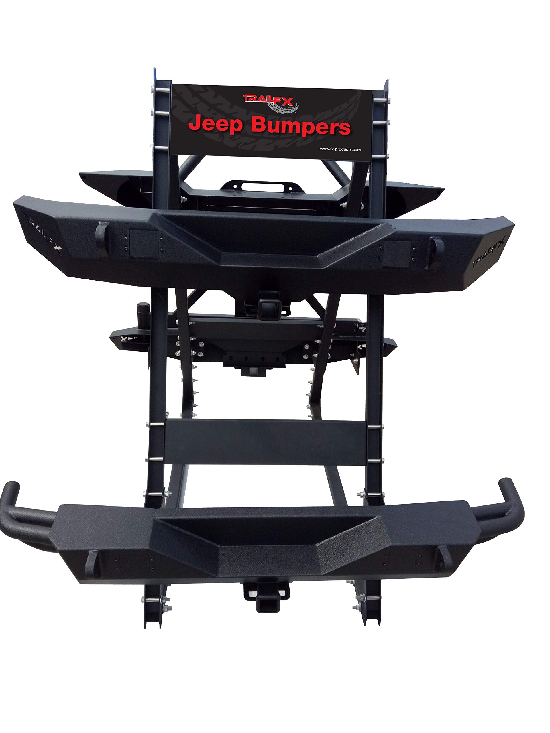 Trail Fx Qd1000Jb Display Rack Jeep Bumper